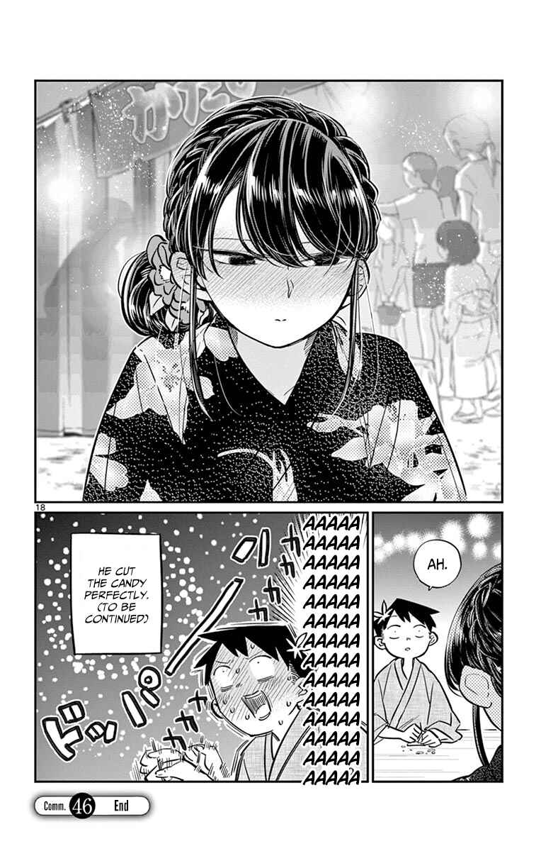 Komi-san wa Komyushou Desu. Chapter 46 page 17