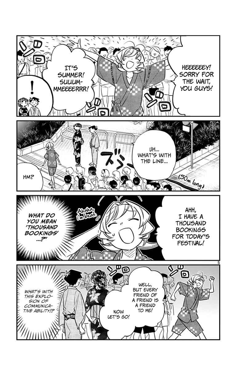 Komi-san wa Komyushou Desu. Chapter 46 page 4
