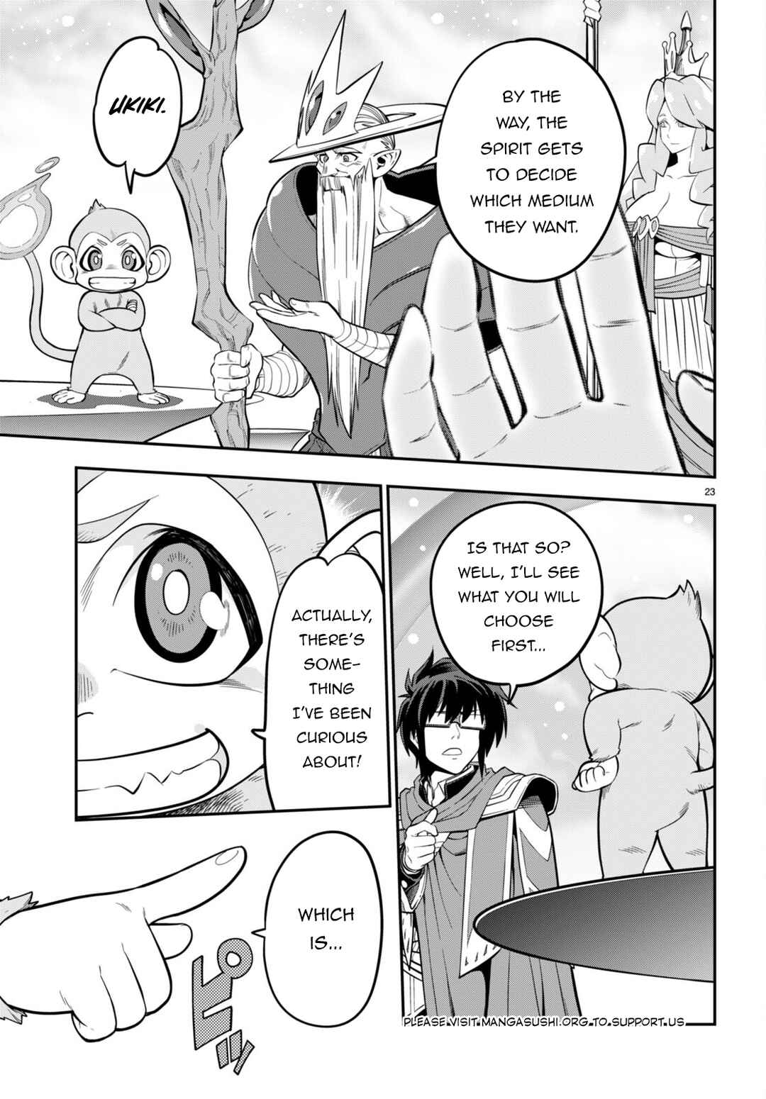 Konjiki no Word Master -Yuusha Yonin ni Makikomareta Unique Cheat- Chapter 104 page 23
