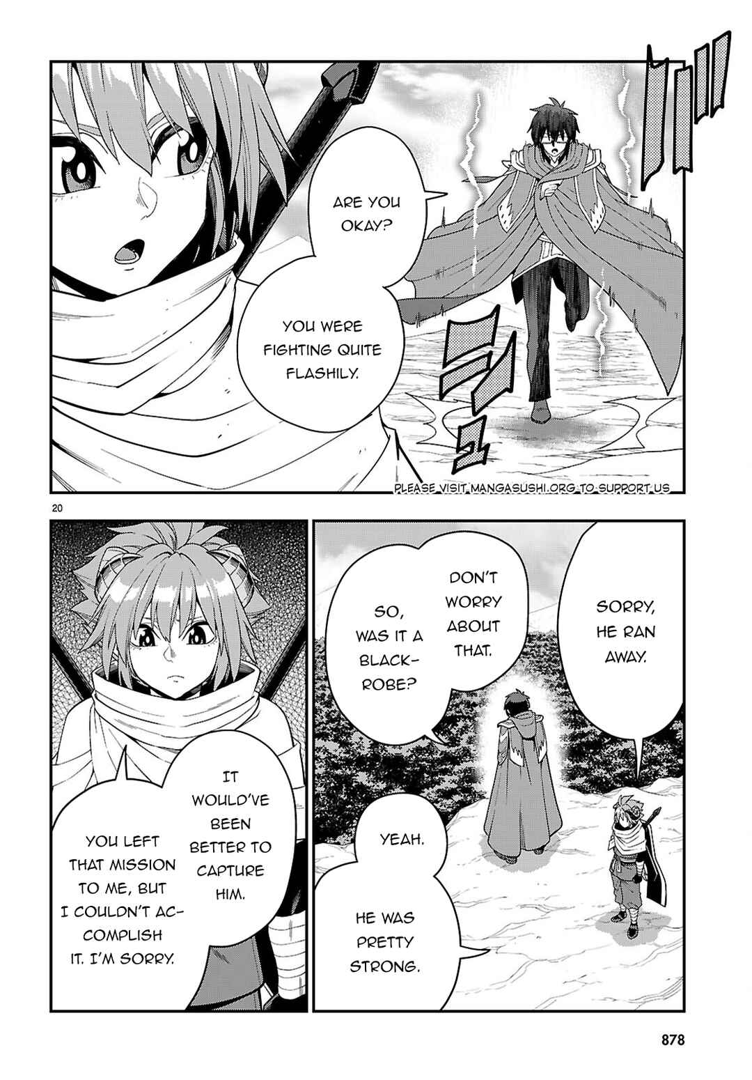 Konjiki no Word Master -Yuusha Yonin ni Makikomareta Unique Cheat- Chapter 112 page 20
