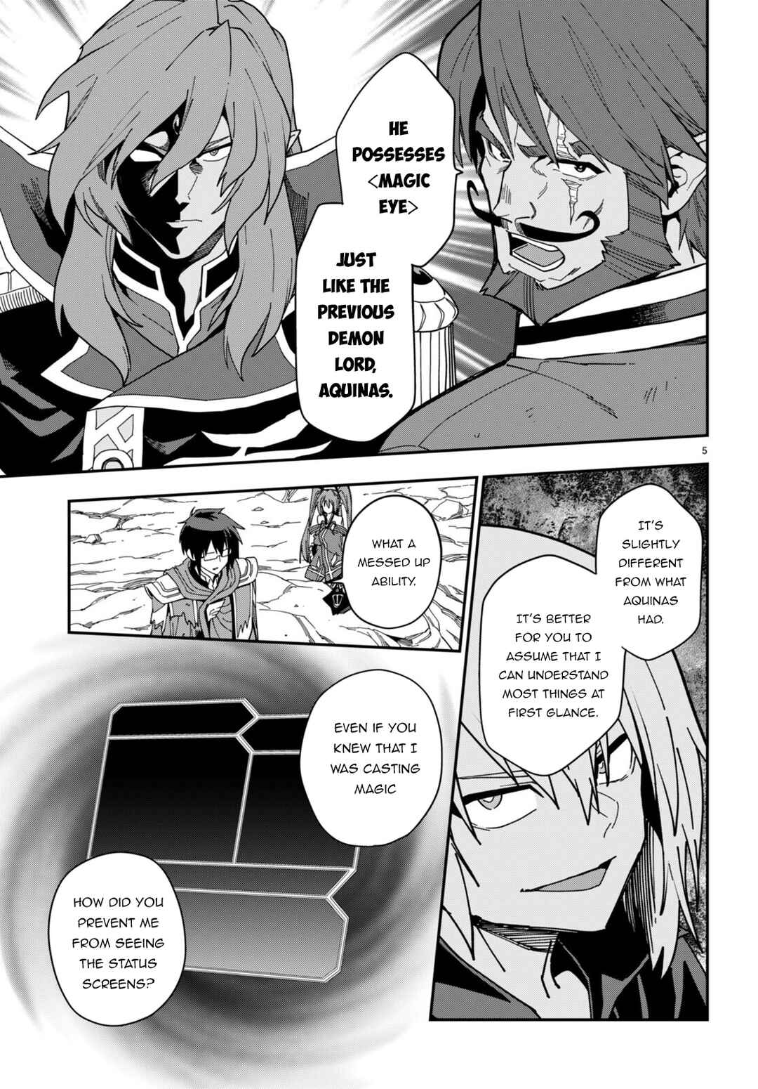 Konjiki no Word Master -Yuusha Yonin ni Makikomareta Unique Cheat- Chapter 96 page 7