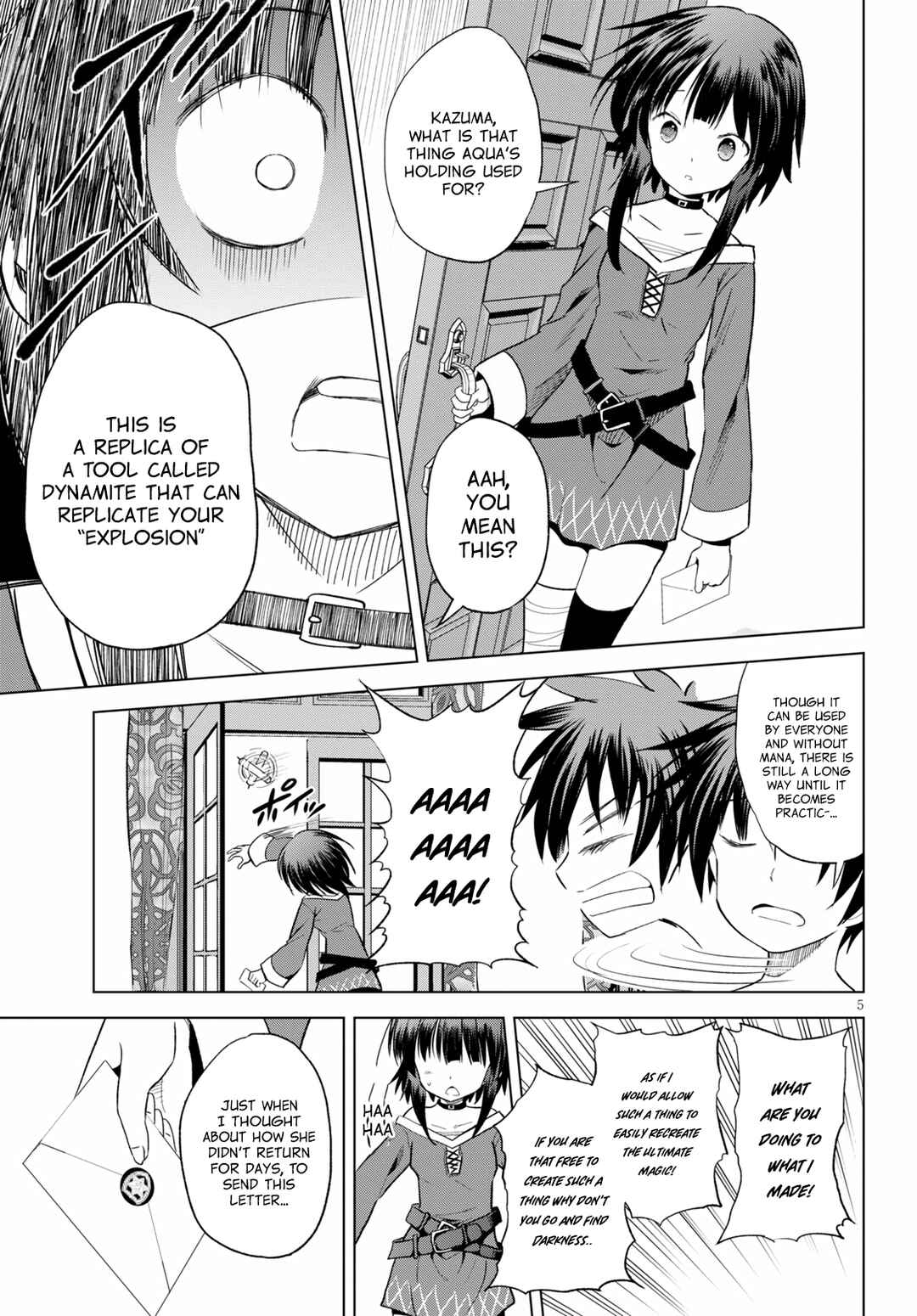 Kono Subarashii Sekai ni Shukufuku wo! Chapter 71 page 4