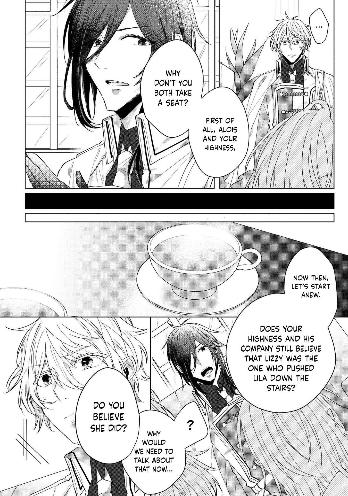 Konyakusha ga Akuyaku de Komattemasu Chapter 13 page 13