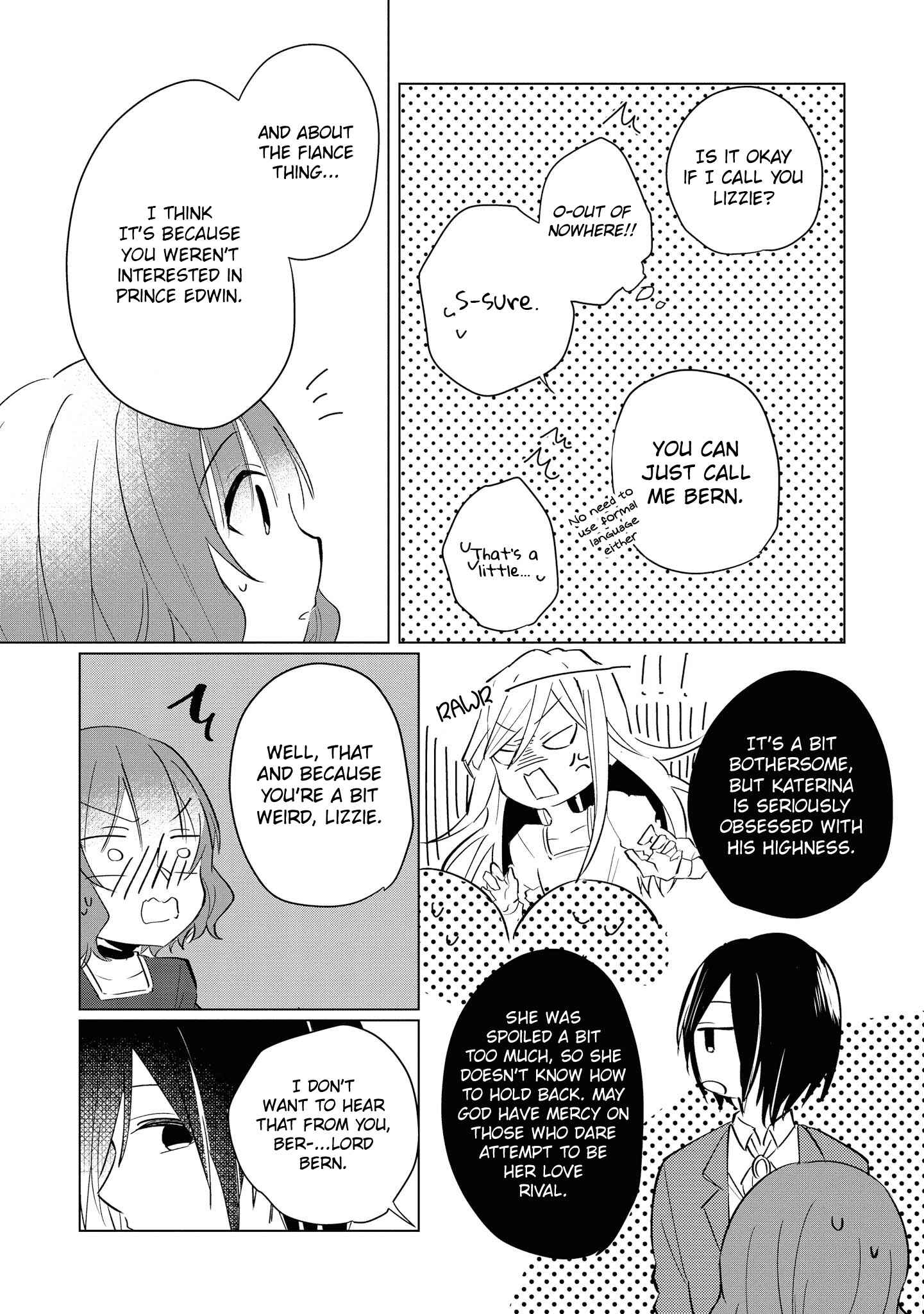 Konyakusha ga Akuyaku de Komattemasu Chapter 2 page 19