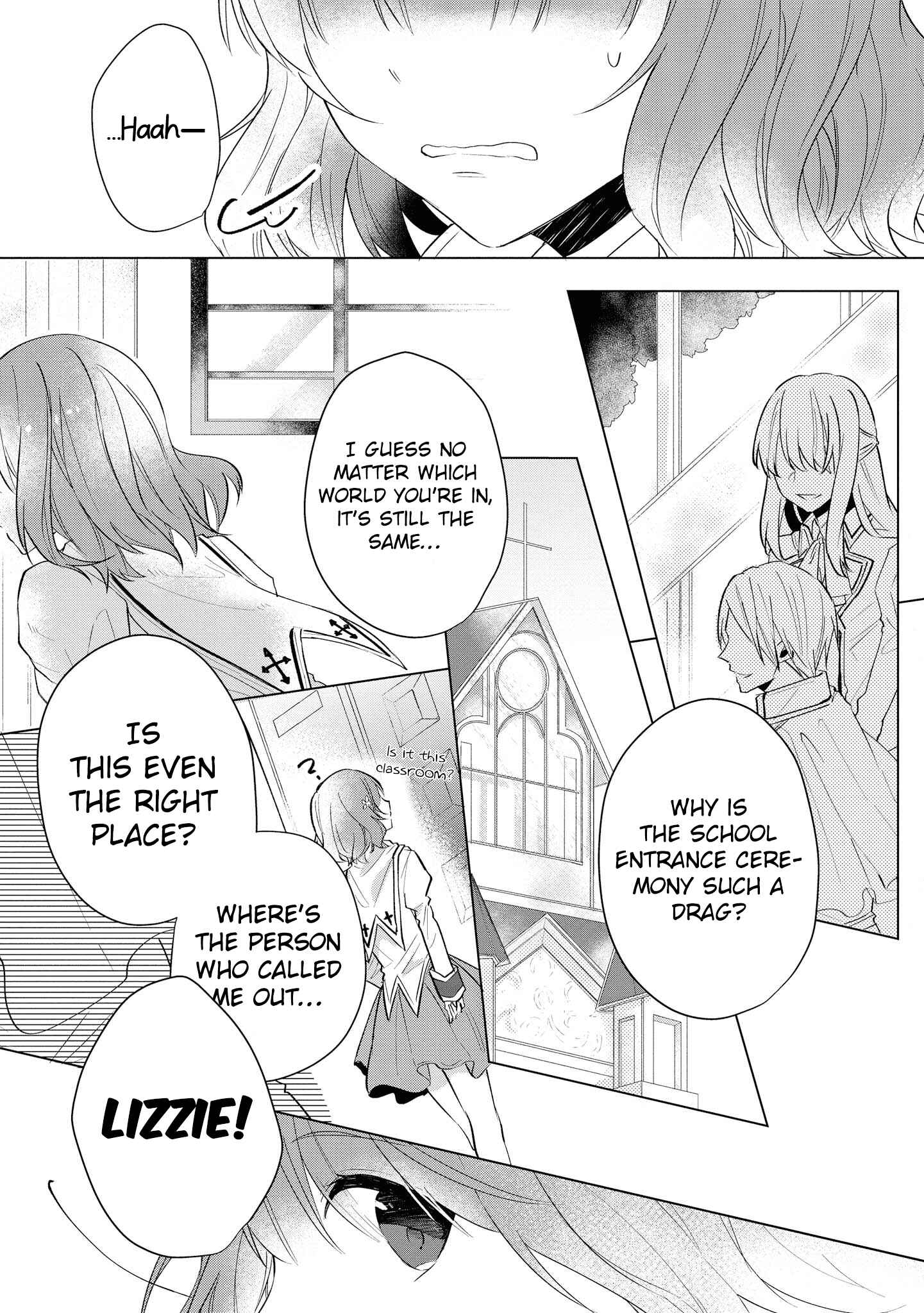Konyakusha ga Akuyaku de Komattemasu Chapter 4 page 1