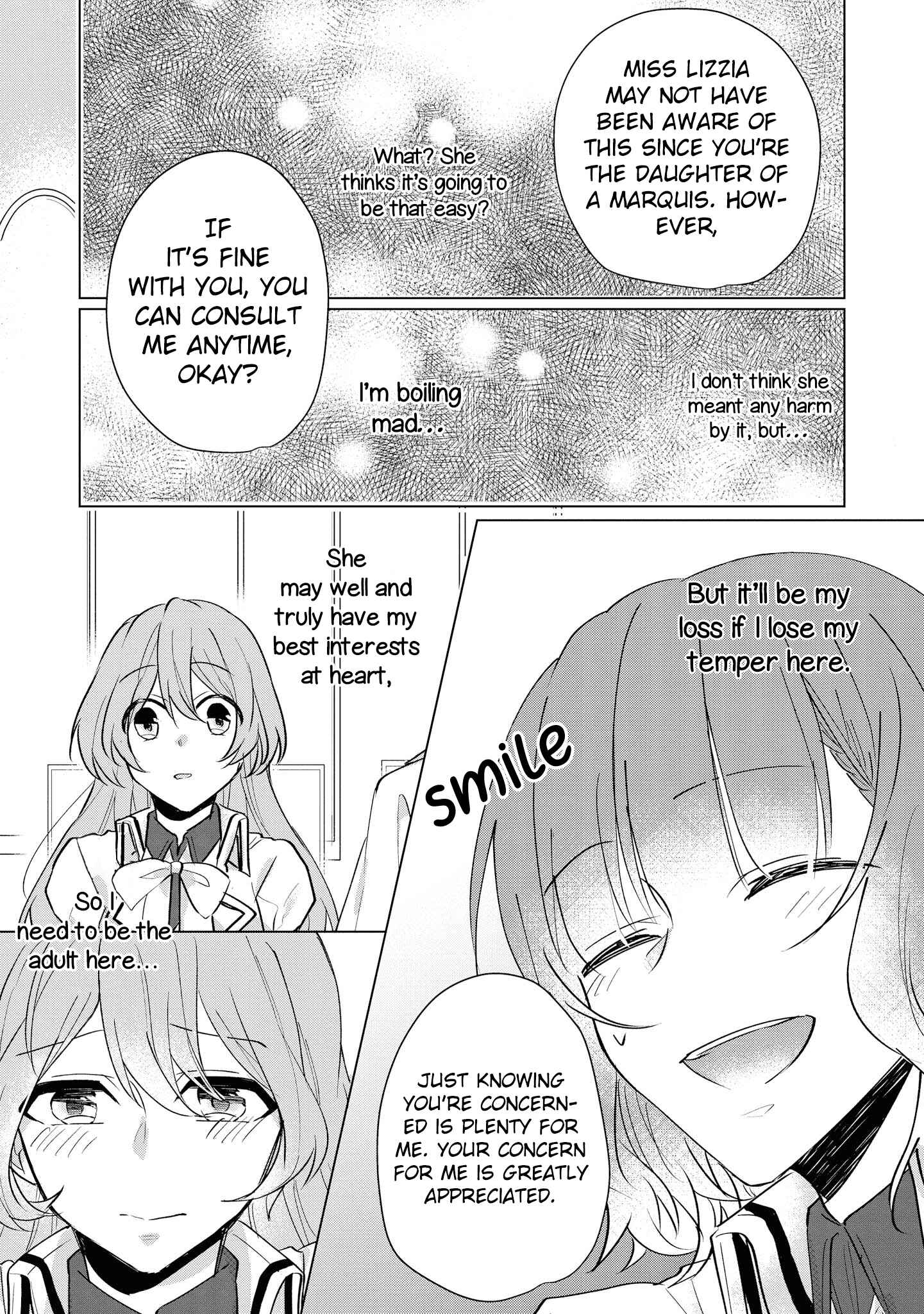 Konyakusha ga Akuyaku de Komattemasu Chapter 4 page 22