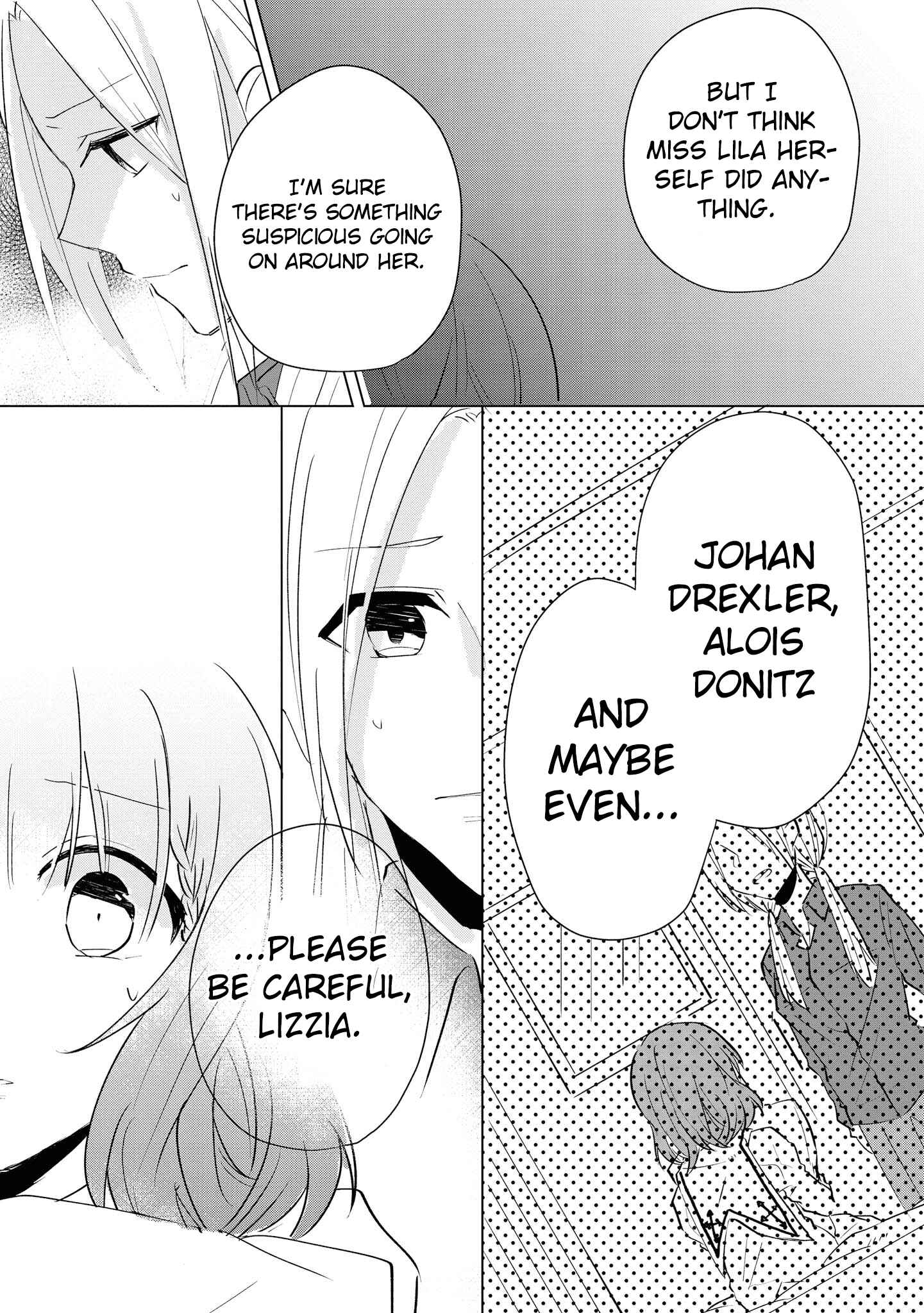 Konyakusha ga Akuyaku de Komattemasu Chapter 4 page 28