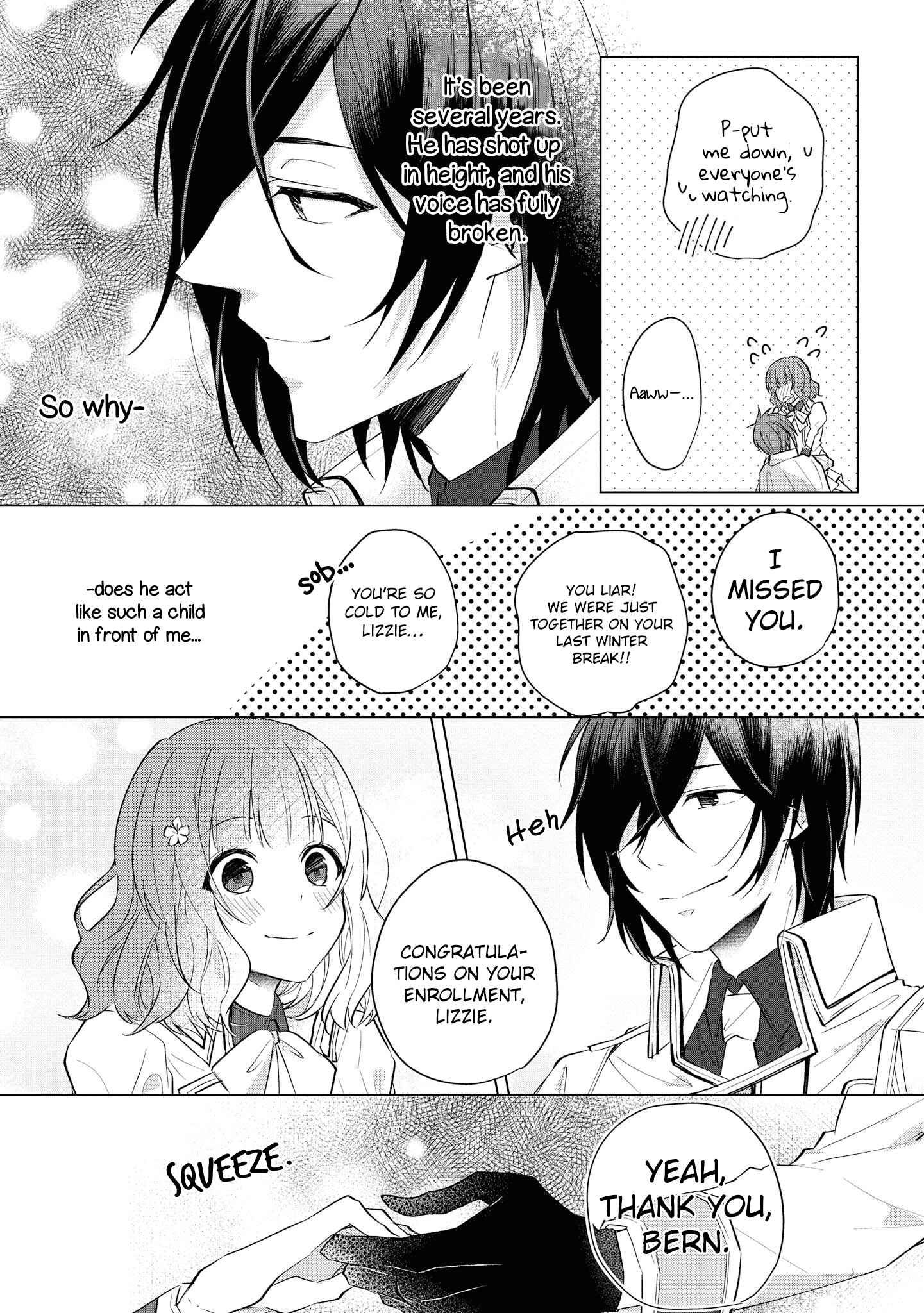 Konyakusha ga Akuyaku de Komattemasu Chapter 4 page 3