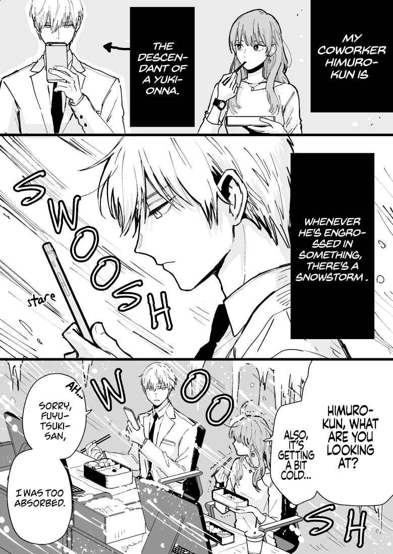 Koori Zokusei Danshi to Cool na Douryou Joshi Chapter 2 page 0