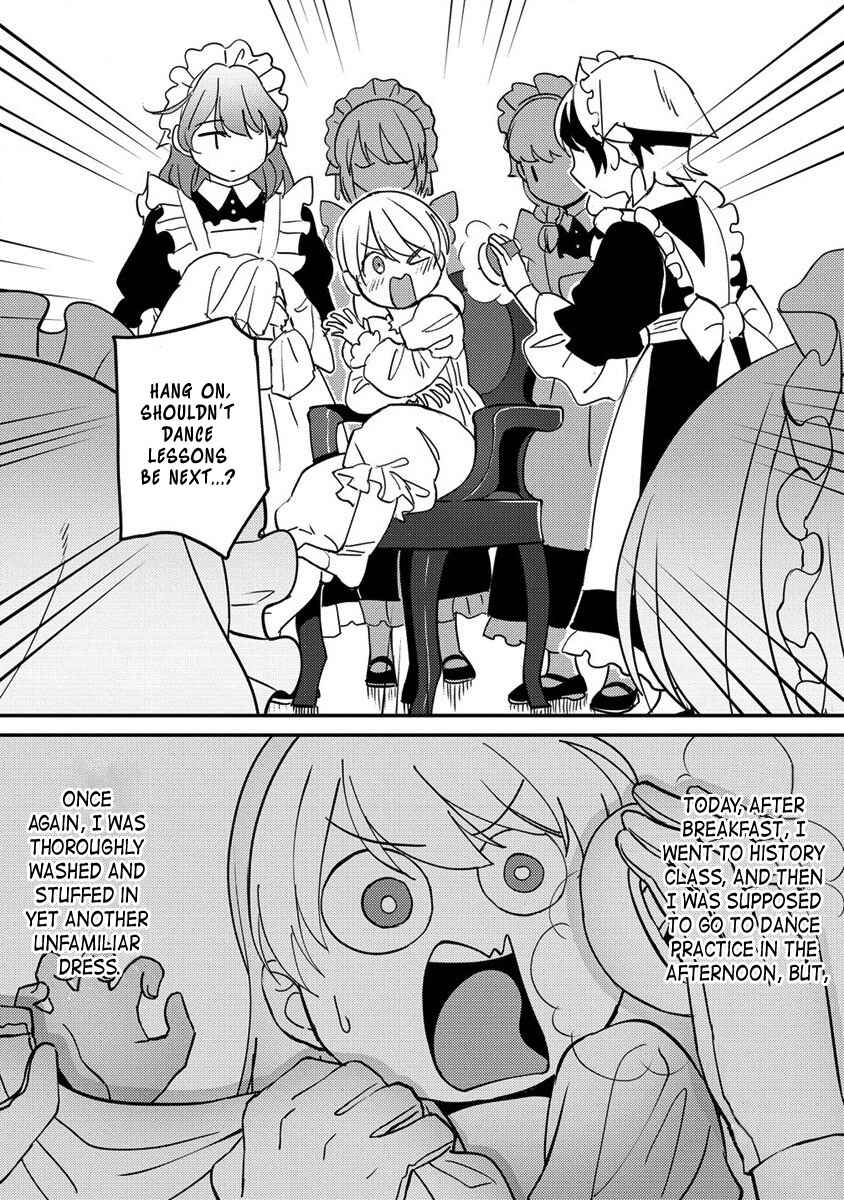 Koushaku Reijou ni Tensei shiteshimatta node, Mental Otome na Ore wa, Zenryoku de Onnanoko wo Tanoshimimasu Chapter 17.1 page 1