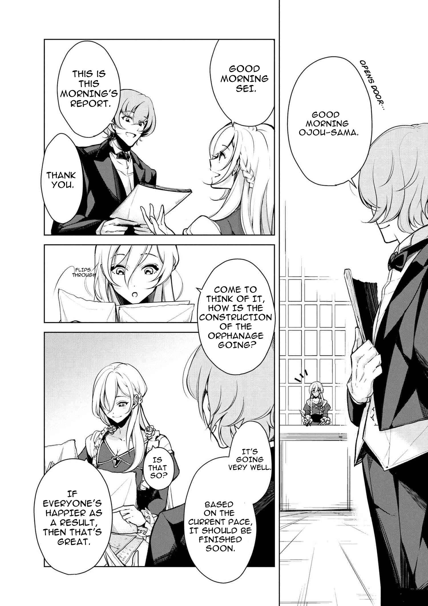Koushaku Reijou no Tashinami Chapter 18 page 1