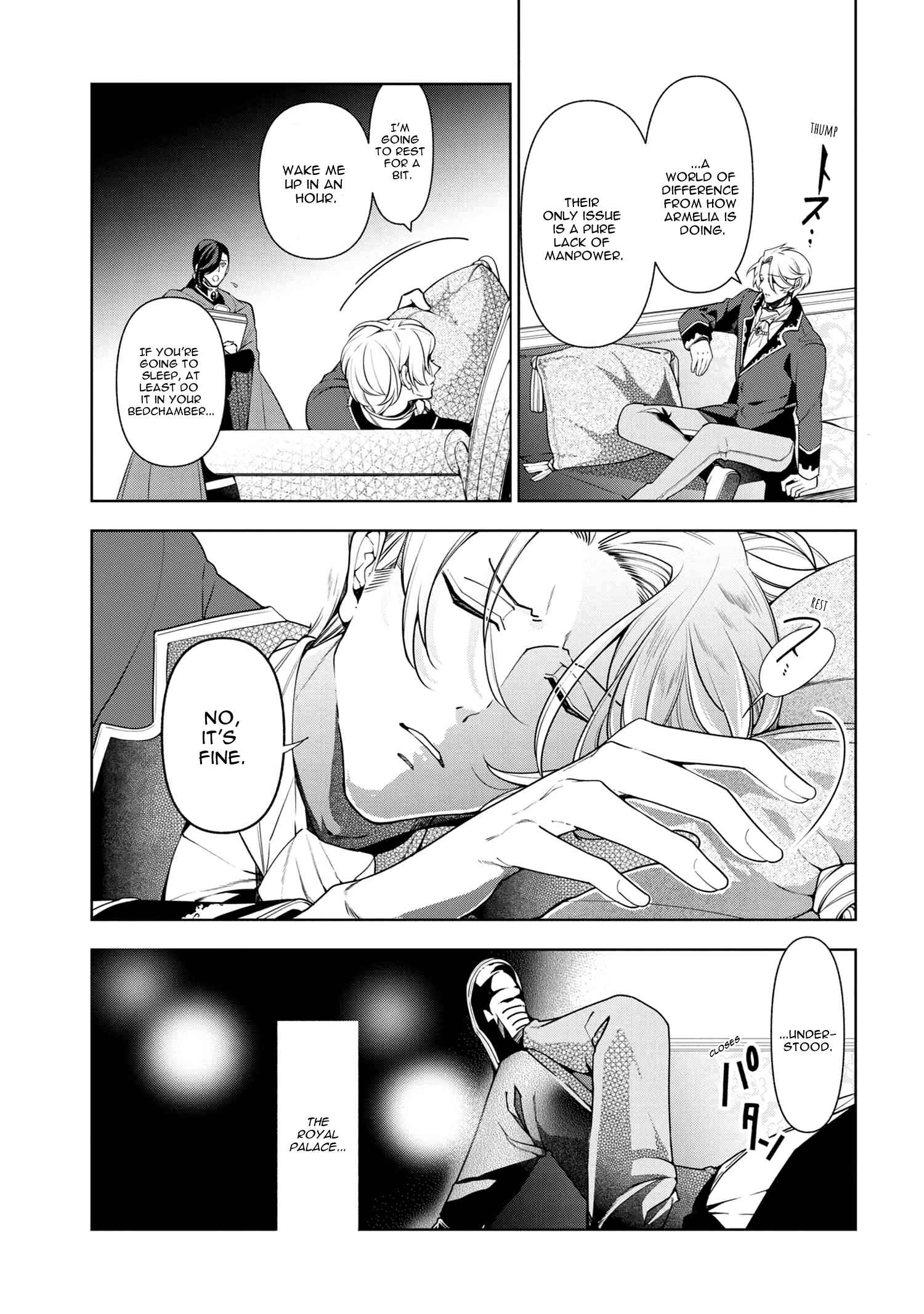 Koushaku Reijou no Tashinami Chapter 57 page 8