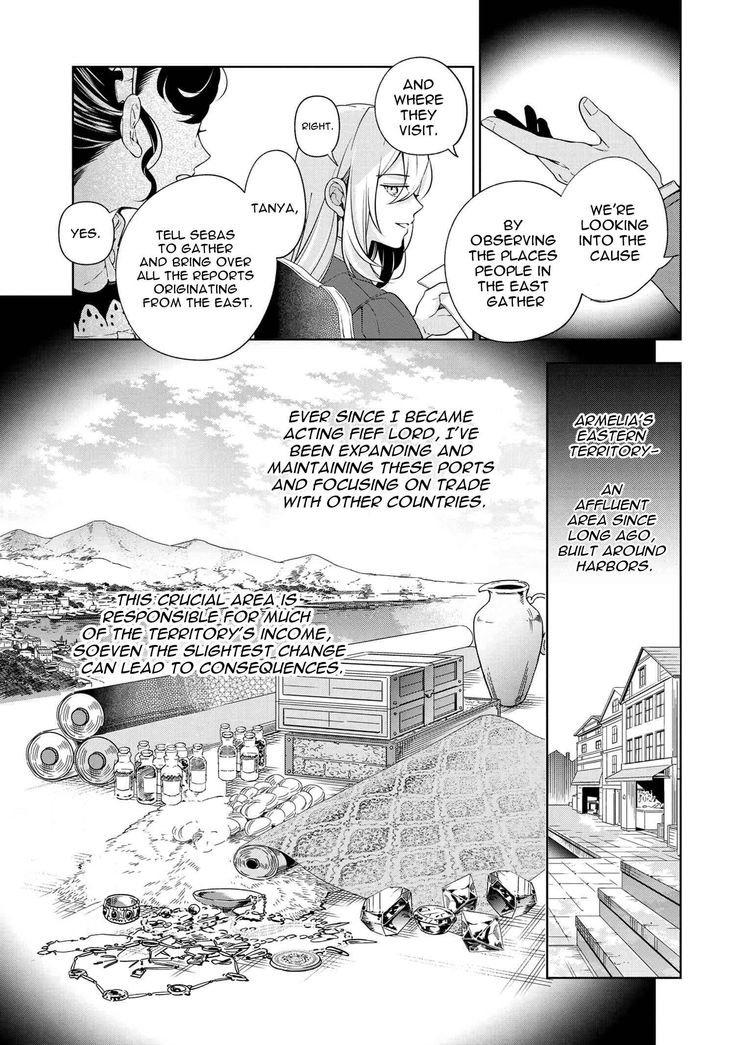 Koushaku Reijou no Tashinami Chapter 61 page 12