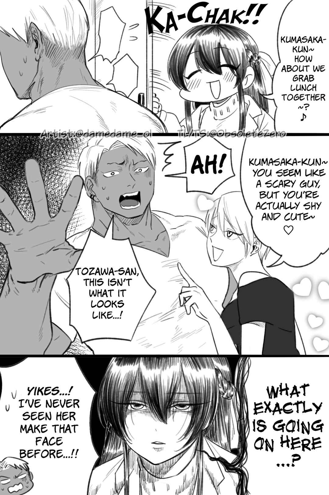 Kuma to Usagi wa Tomodachi dewa Irarenai Chapter 30 page 0