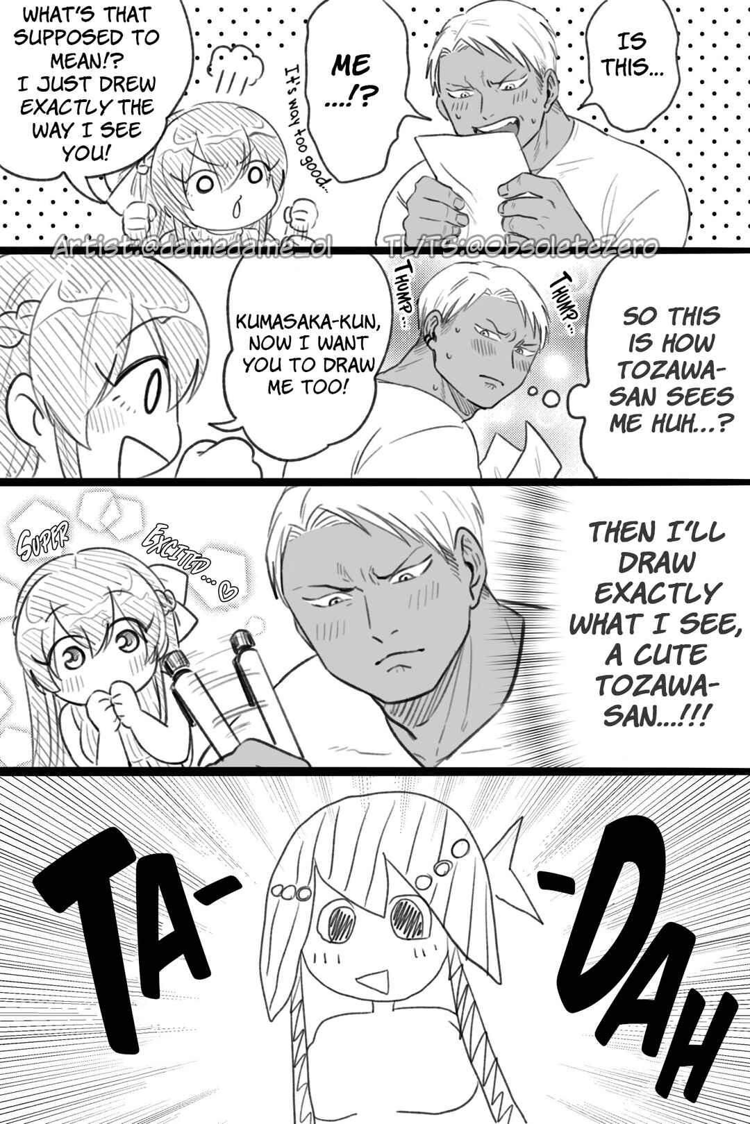 Kuma to Usagi wa Tomodachi dewa Irarenai Chapter 34 page 1