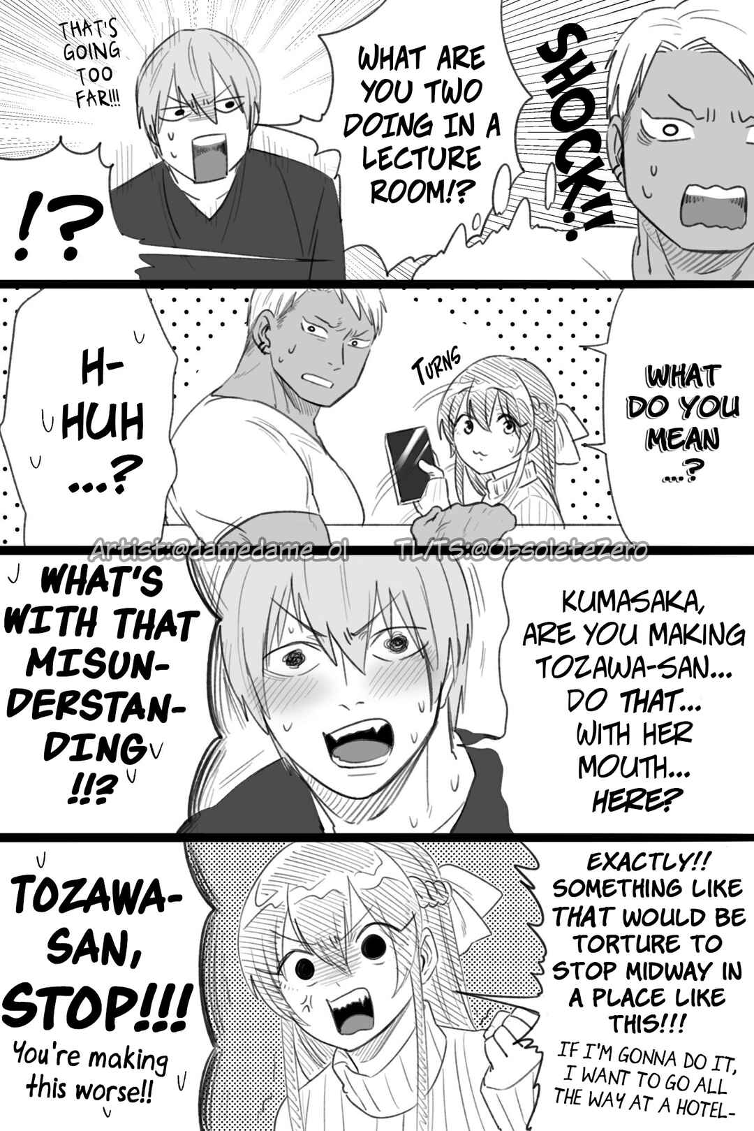 Kuma to Usagi wa Tomodachi dewa Irarenai Chapter 35 page 1