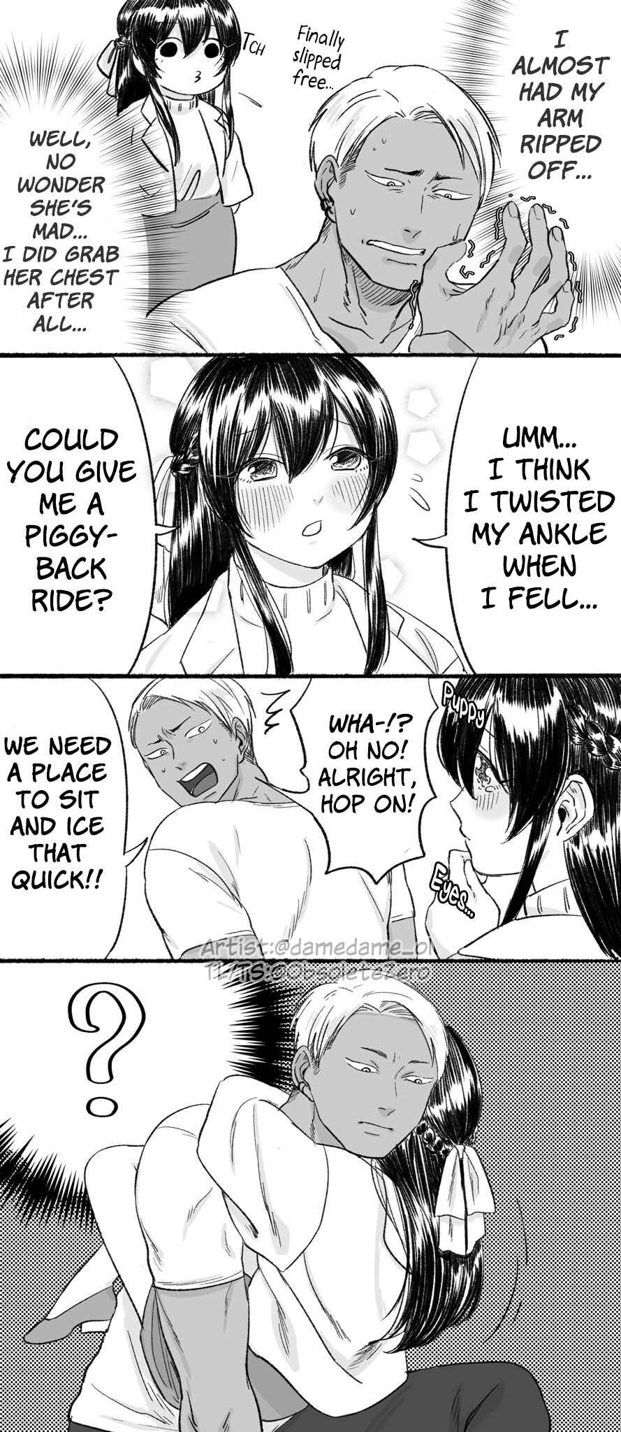 Kuma to Usagi wa Tomodachi dewa Irarenai Chapter 5 page 0