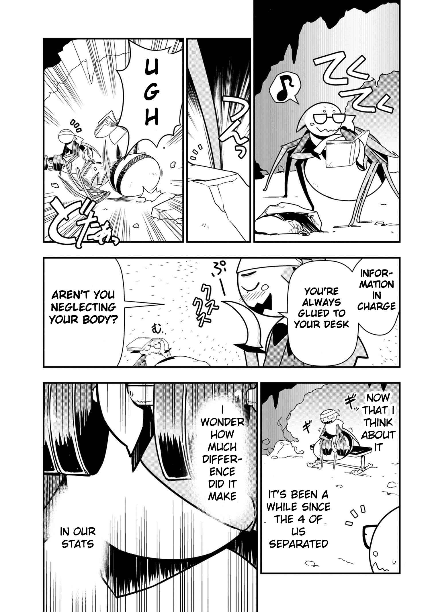 Kumo Desu ga, Nani ka? Daily Life of the Four Spider Sisters Chapter 11 page 0