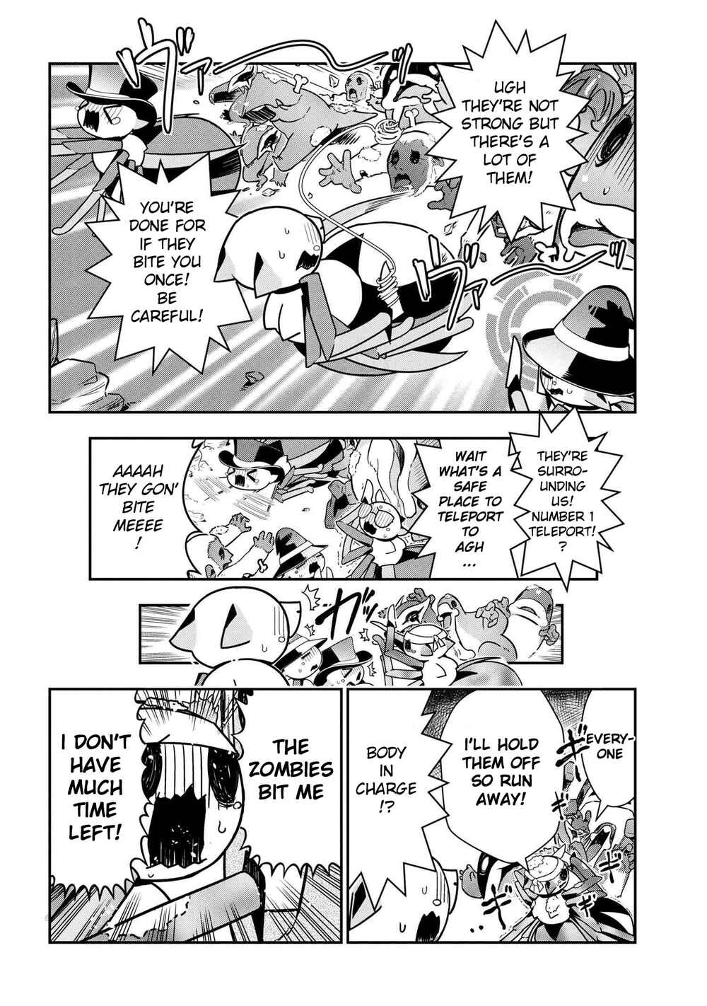 Kumo Desu ga, Nani ka? Daily Life of the Four Spider Sisters Chapter 96 page 5