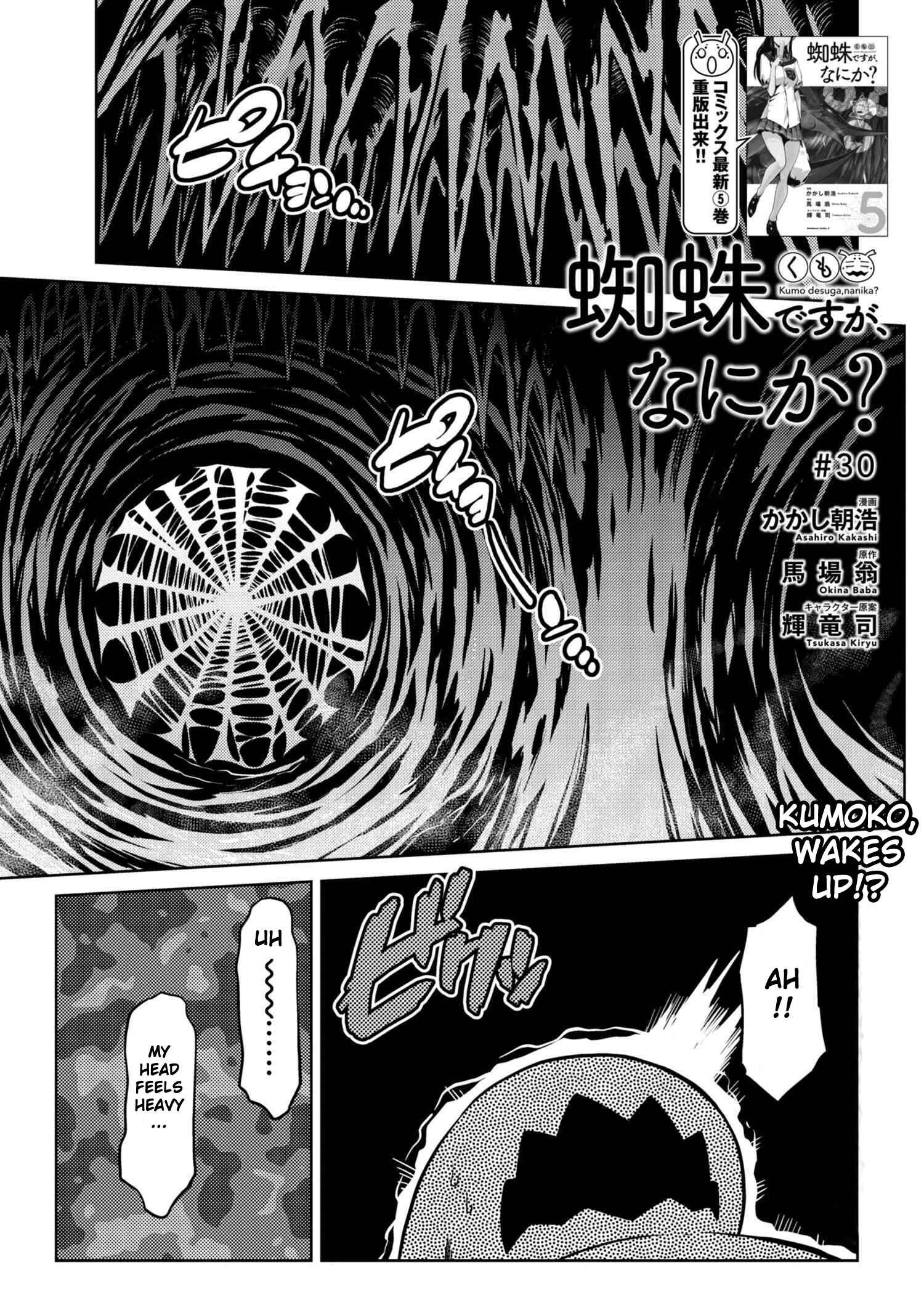Kumo Desu ga, Nani ka? Chapter 30.1 page 0