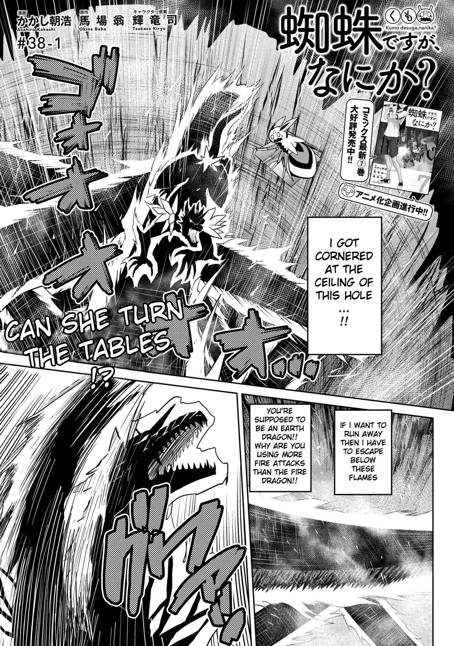 Kumo Desu ga, Nani ka? Chapter 38.1 page 0