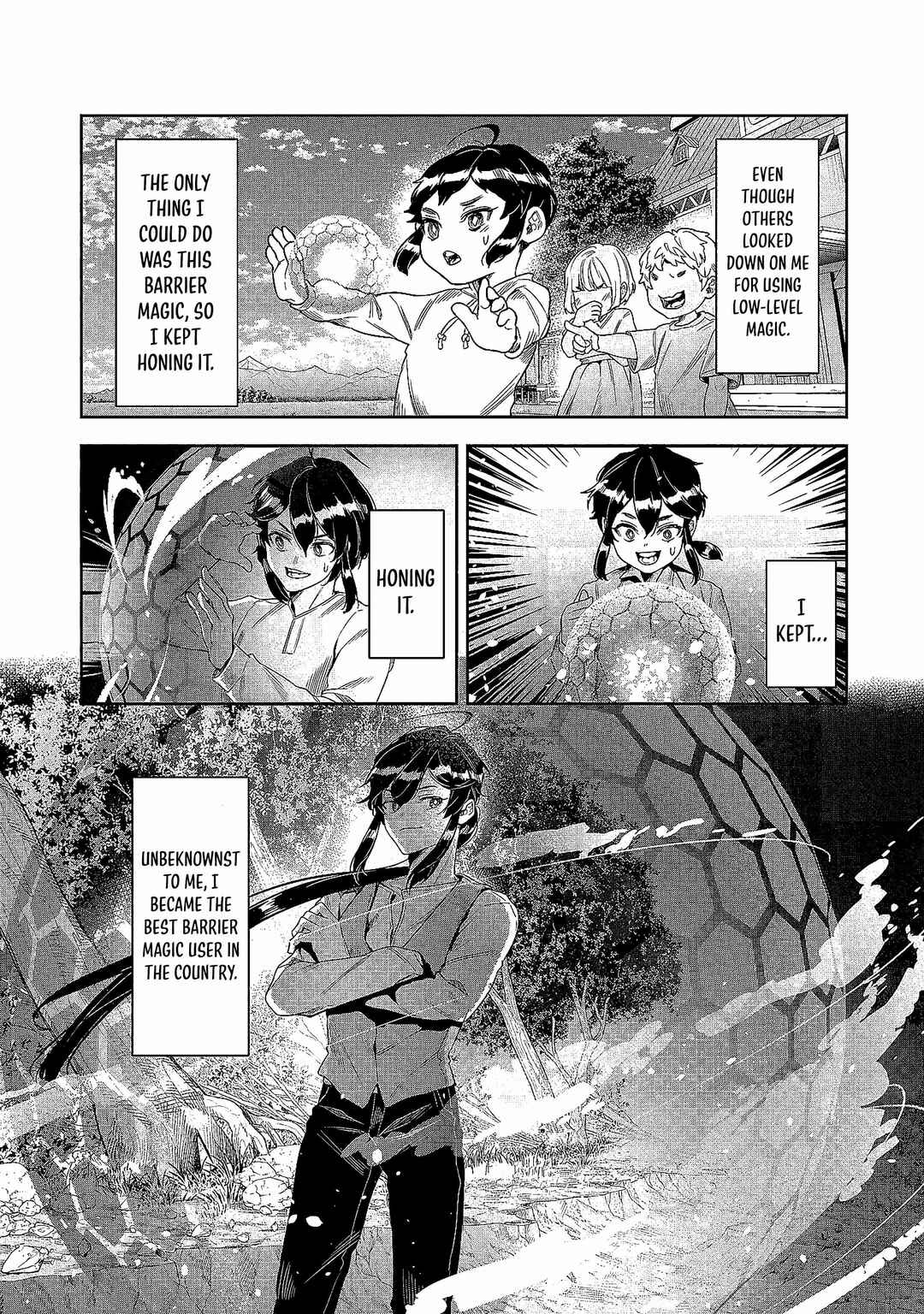 Kuni ni Saikyou no Barrier wo Hattara Heiwa ni Narisugite Tsuihousaremashita ~Ore no Mahou ga Yabasugite, Bijo to Mazoku ni Kakomarerun da ga!?~ Chapter 1 page 17