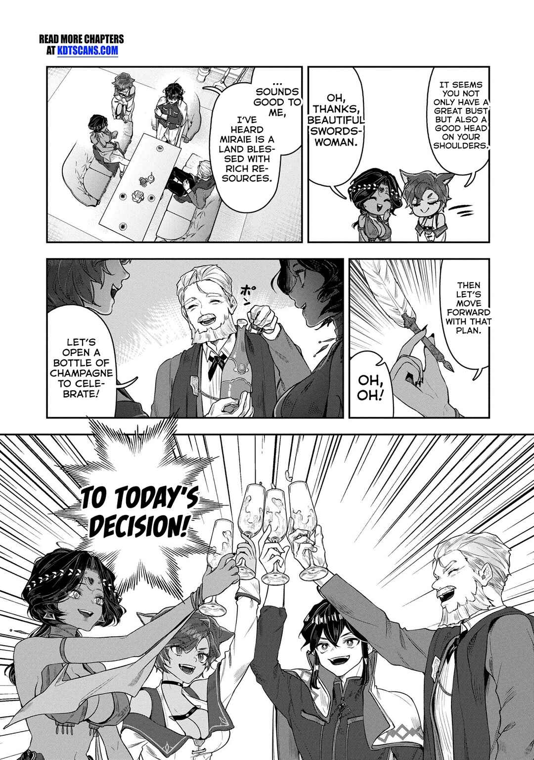 Kuni ni Saikyou no Barrier wo Hattara Heiwa ni Narisugite Tsuihousaremashita ~Ore no Mahou ga Yabasugite, Bijo to Mazoku ni Kakomarerun da ga!?~ Chapter 6 page 5