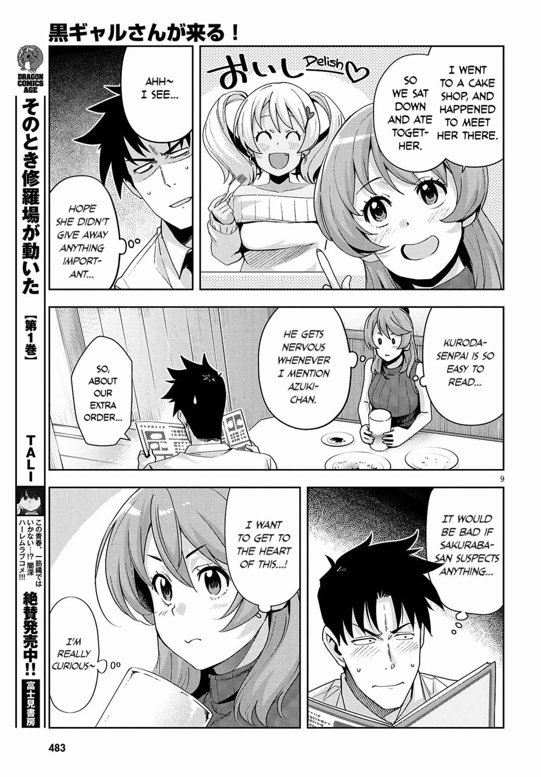 Kuro Gal-san ga Kuru! Chapter 20 page 9