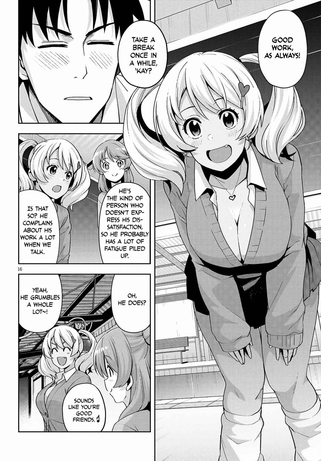 Kuro Gal-san ga Kuru! Chapter 20 page 16