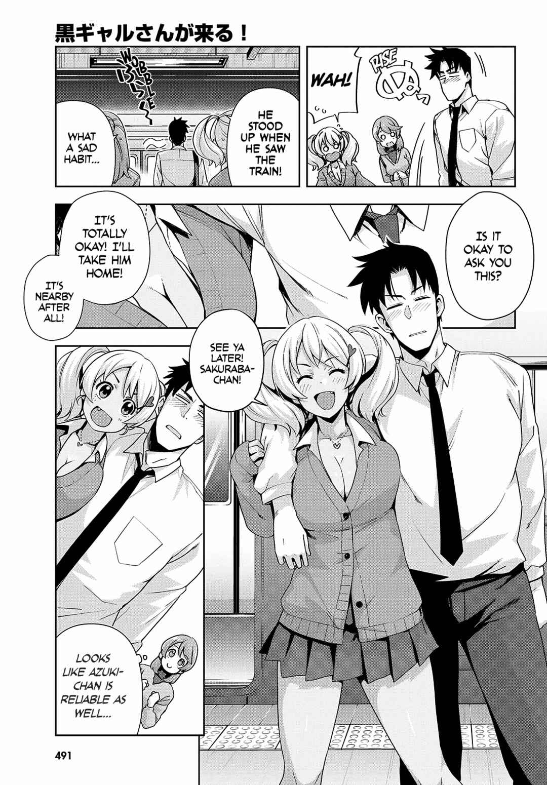 Kuro Gal-san ga Kuru! Chapter 20 page 17