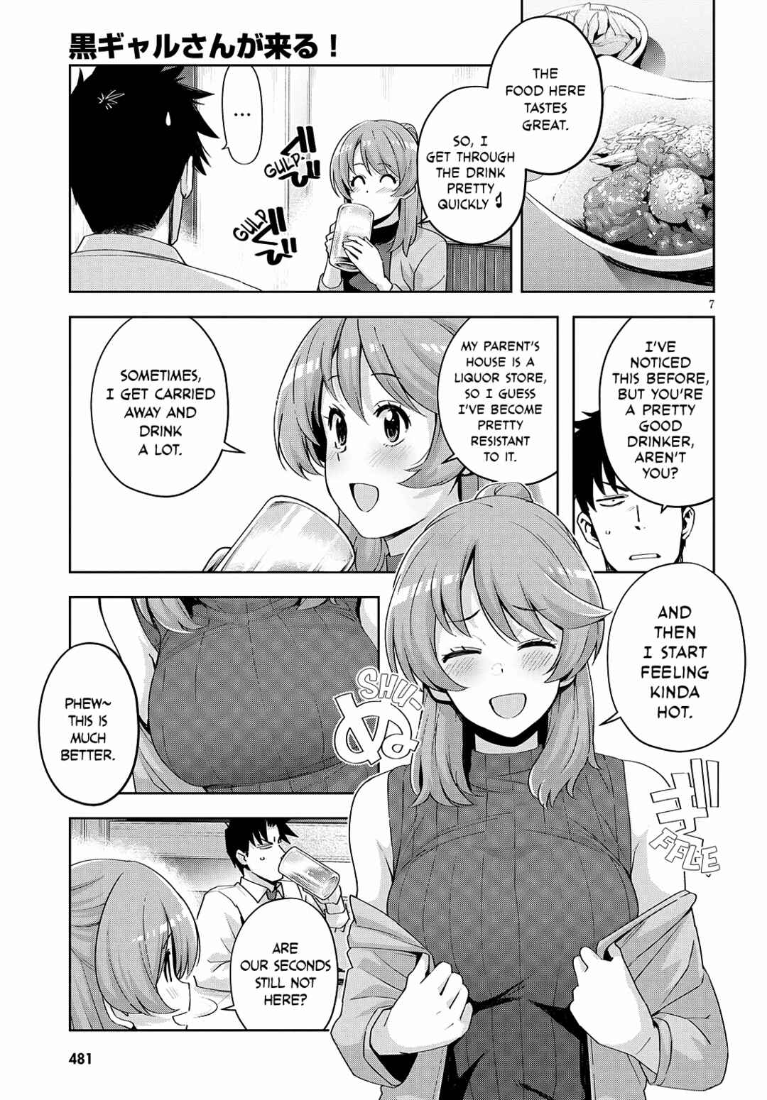 Kuro Gal-san ga Kuru! Chapter 20 page 7