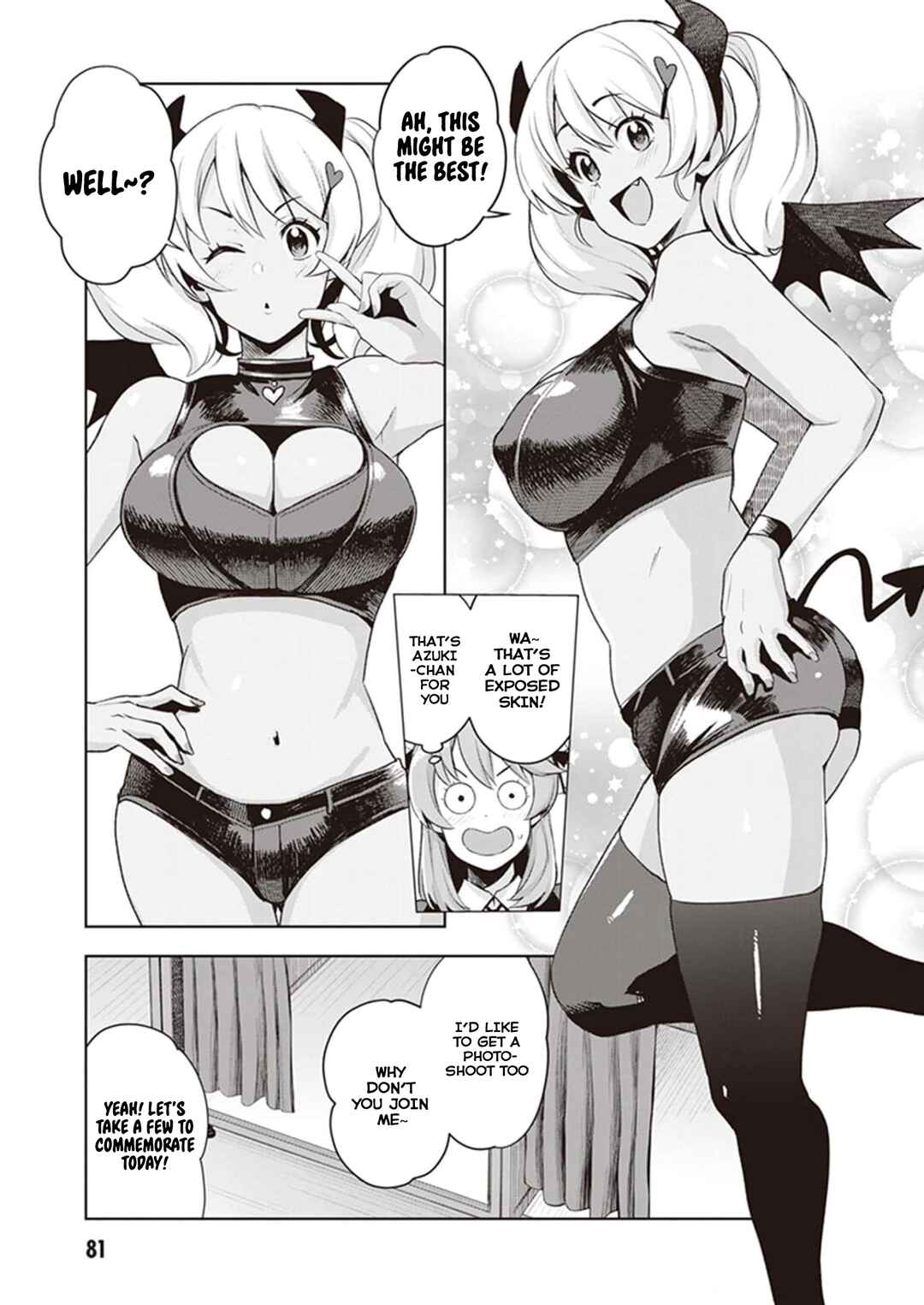 Kuro Gal-san ga Kuru! Chapter 23 page 10