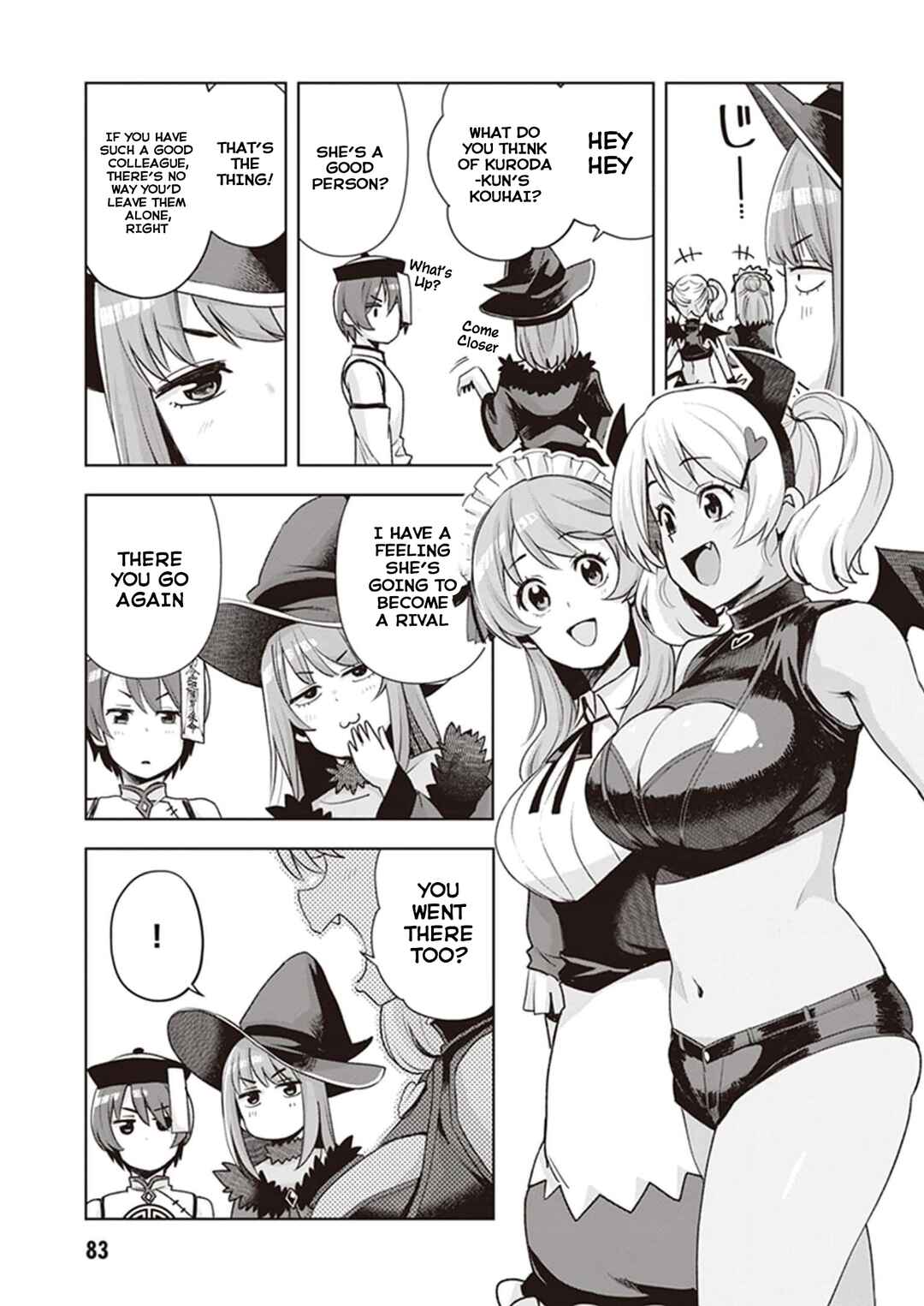 Kuro Gal-san ga Kuru! Chapter 23 page 12
