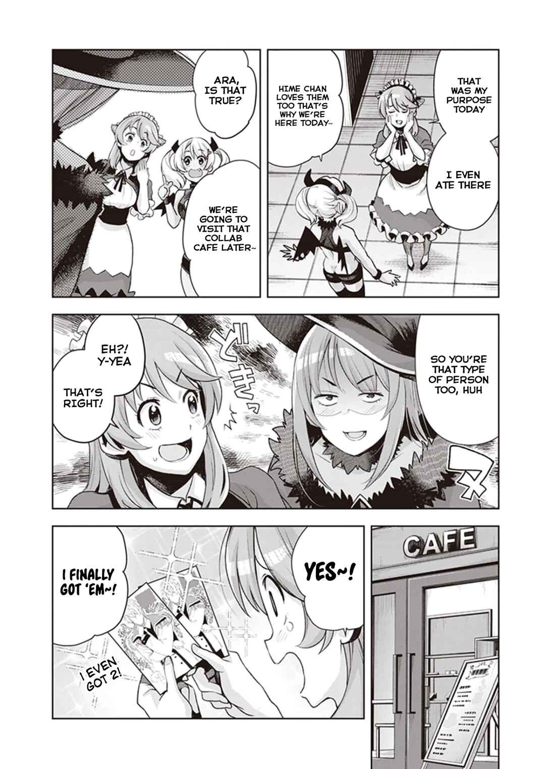 Kuro Gal-san ga Kuru! Chapter 23 page 13