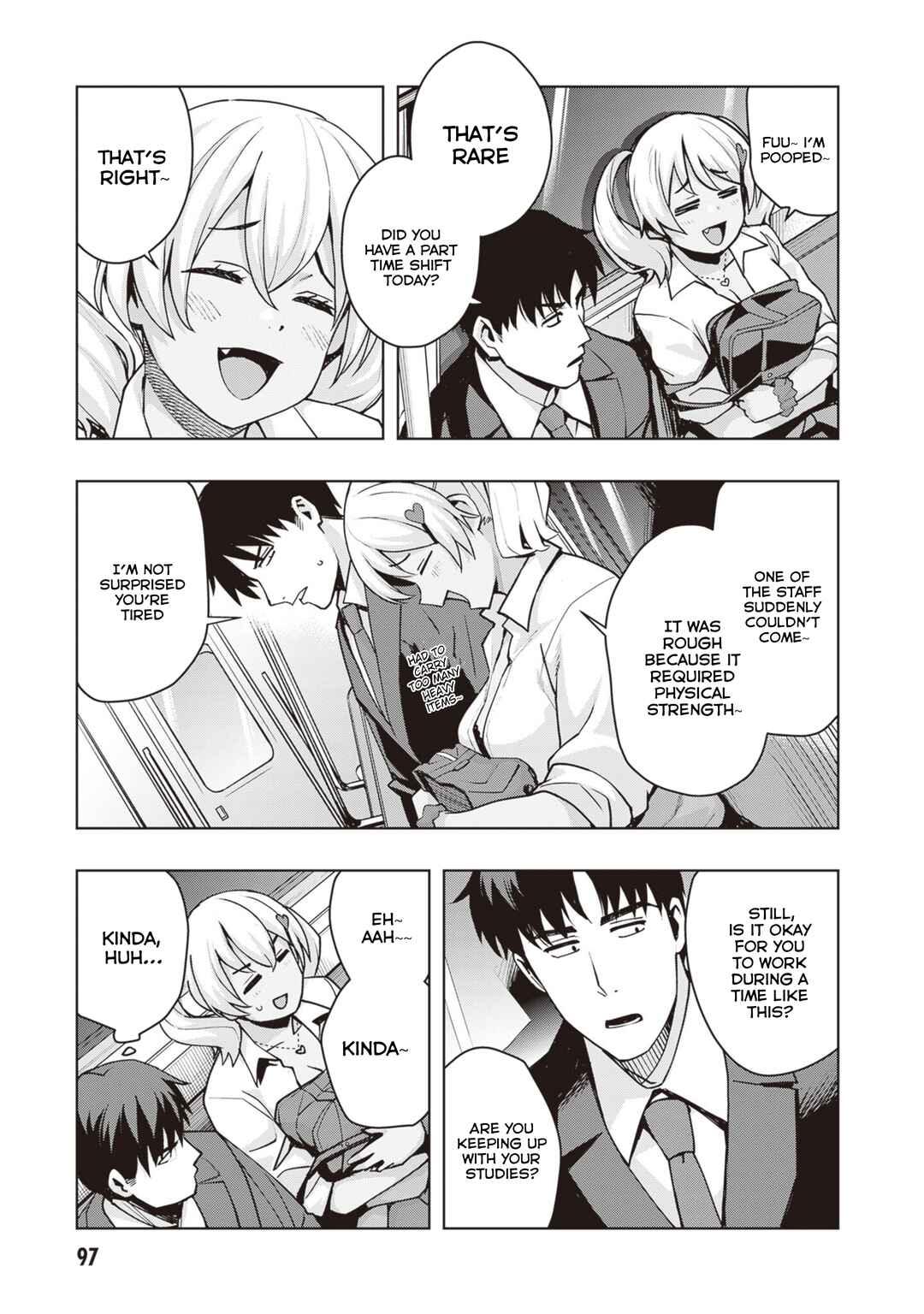 Kuro Gal-san ga Kuru! Chapter 42 page 6