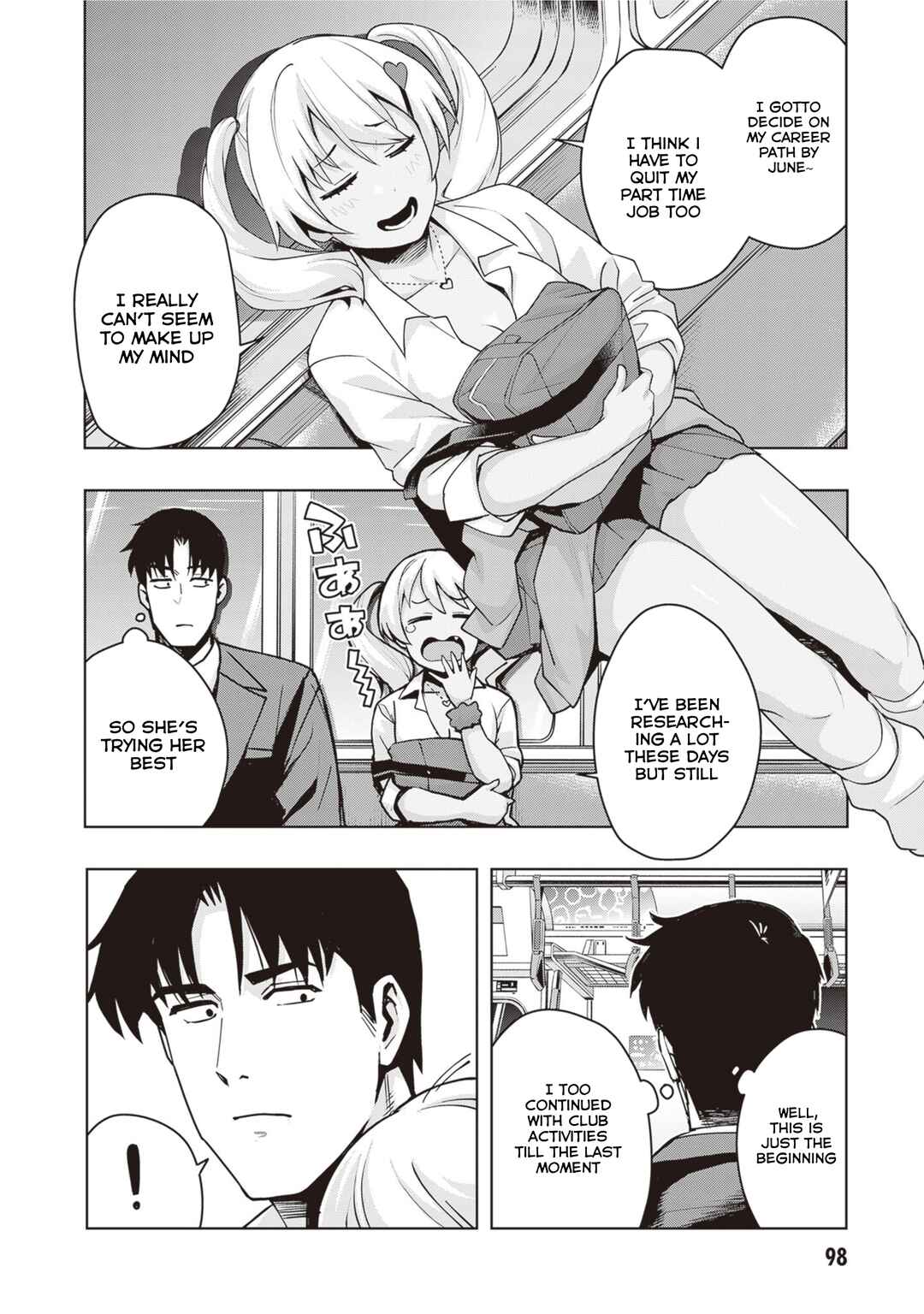 Kuro Gal-san ga Kuru! Chapter 42 page 7