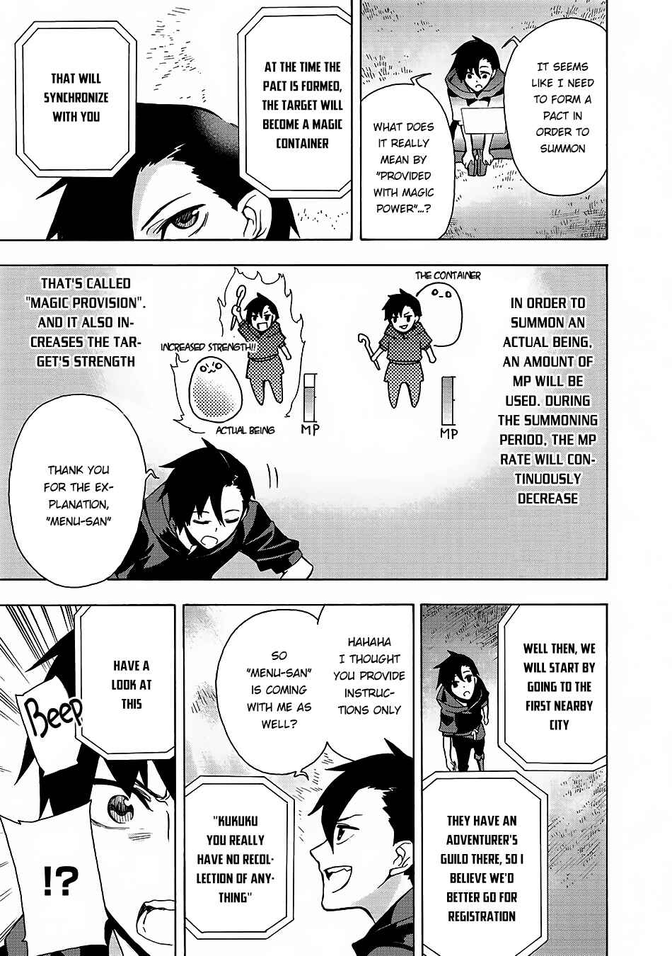Kuro no Shoukanshi Chapter 1 page 9