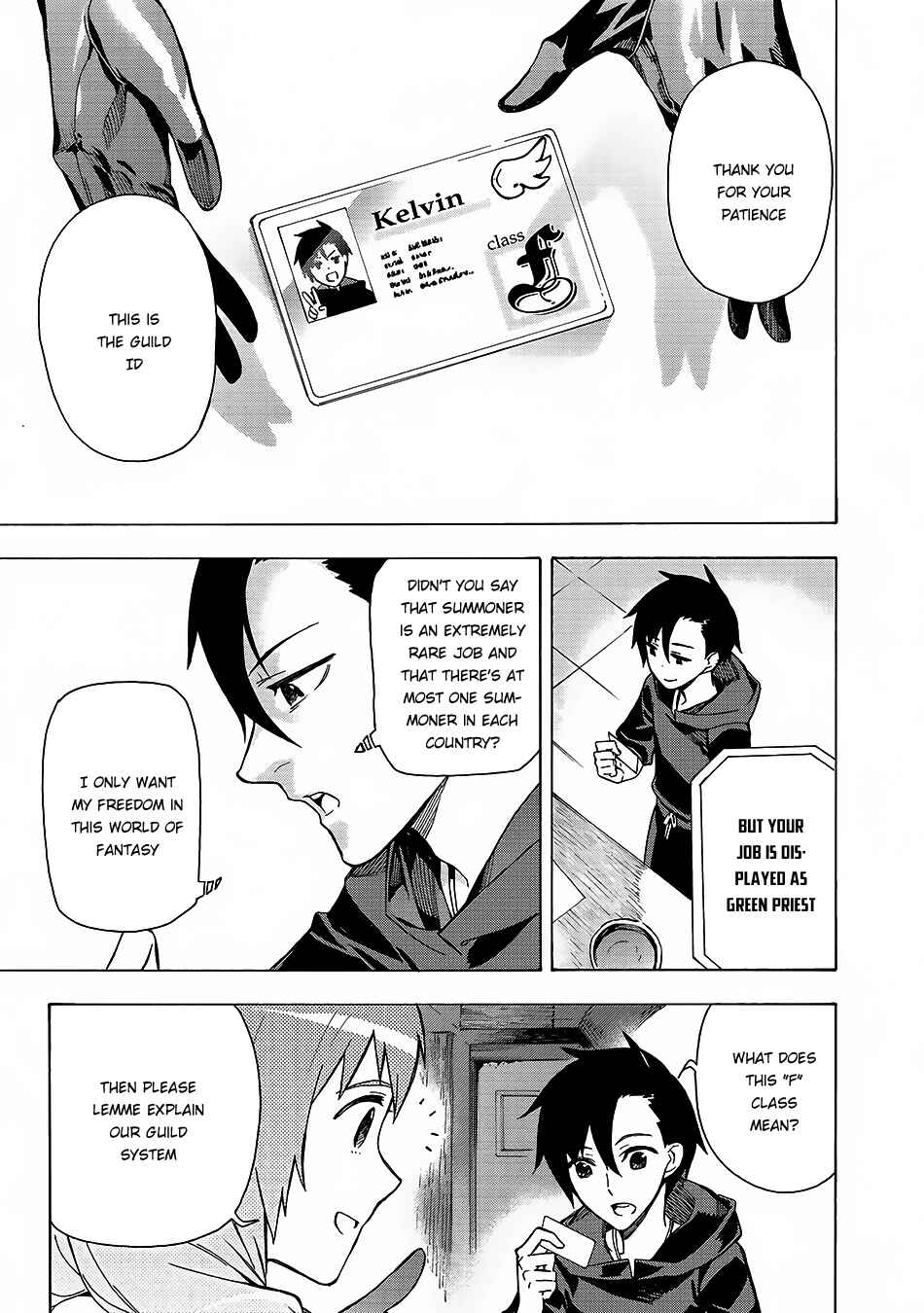 Kuro no Shoukanshi Chapter 1 page 15