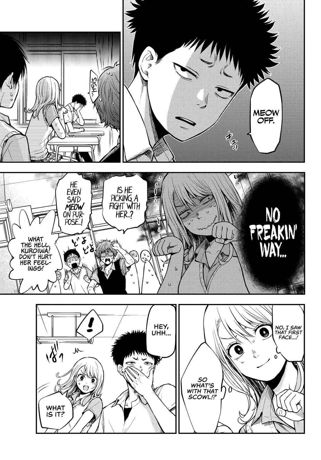 Kuroiwa Medaka ni Watashi no Kawaii ga Tsuujinai Chapter 1 page 9