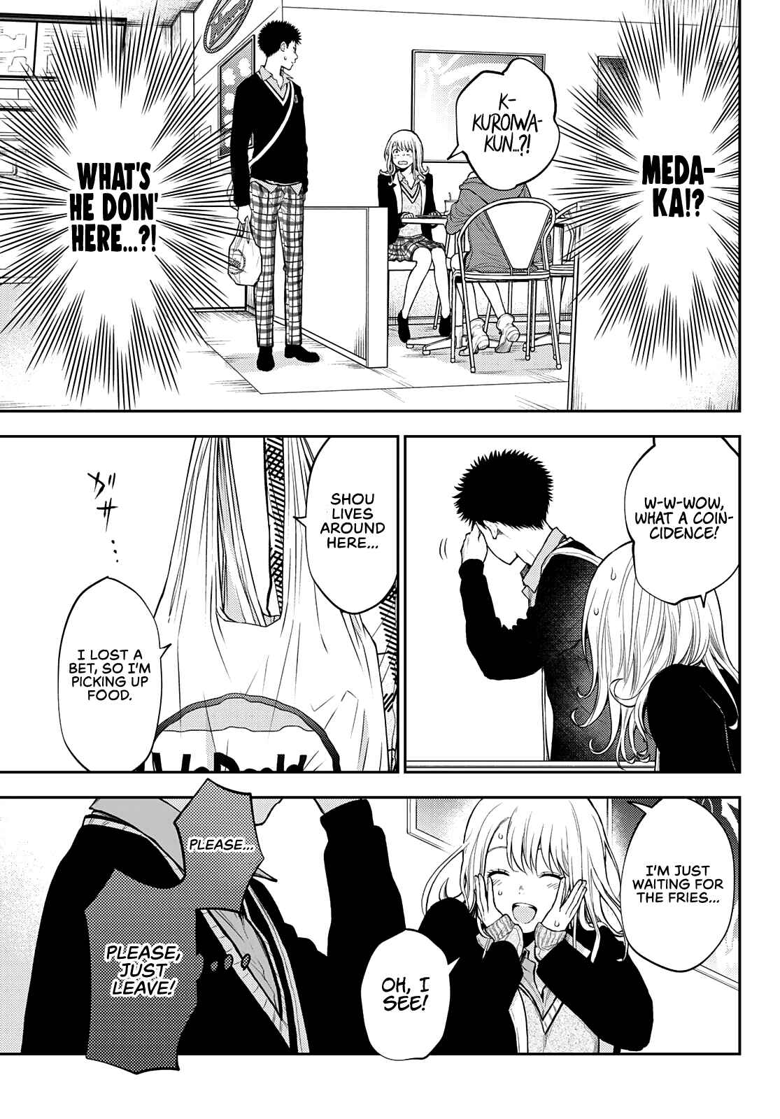 Kuroiwa Medaka ni Watashi no Kawaii ga Tsuujinai Chapter 31 page 13
