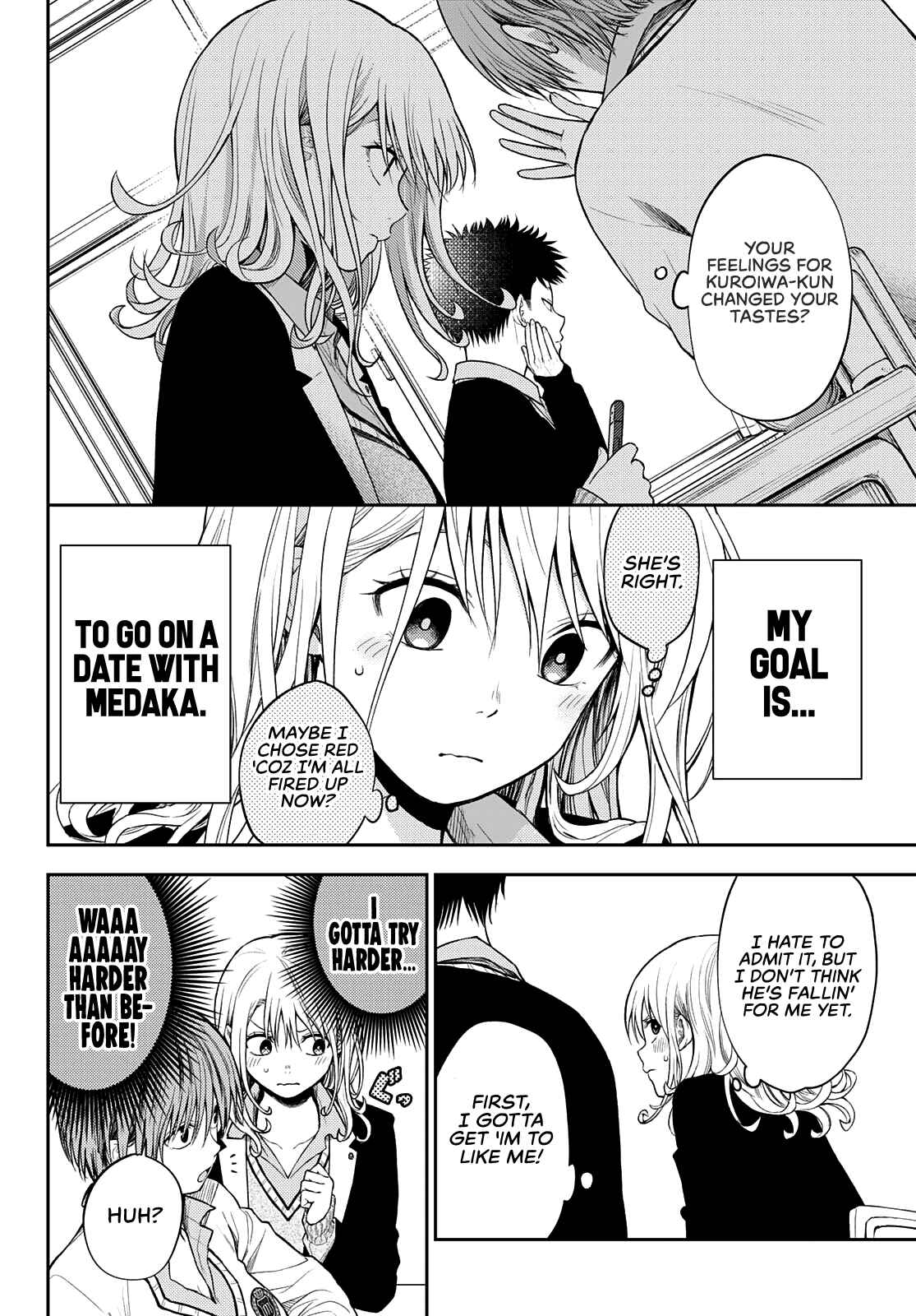 Kuroiwa Medaka ni Watashi no Kawaii ga Tsuujinai Chapter 46 page 2