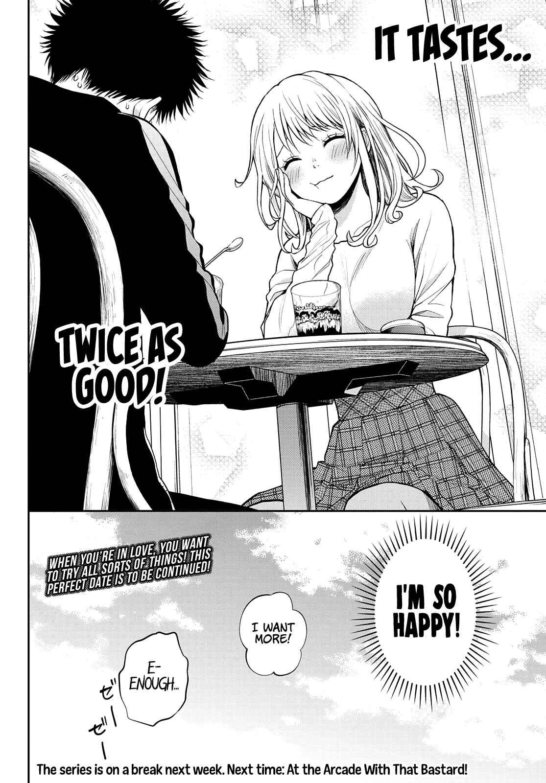 Kuroiwa Medaka ni Watashi no Kawaii ga Tsuujinai Chapter 47 page 14