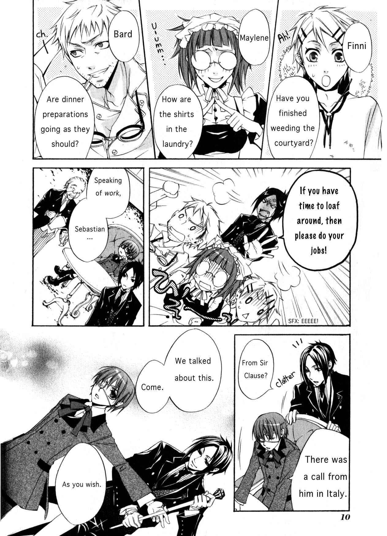Kuroshitsuji Chapter 1 page 11