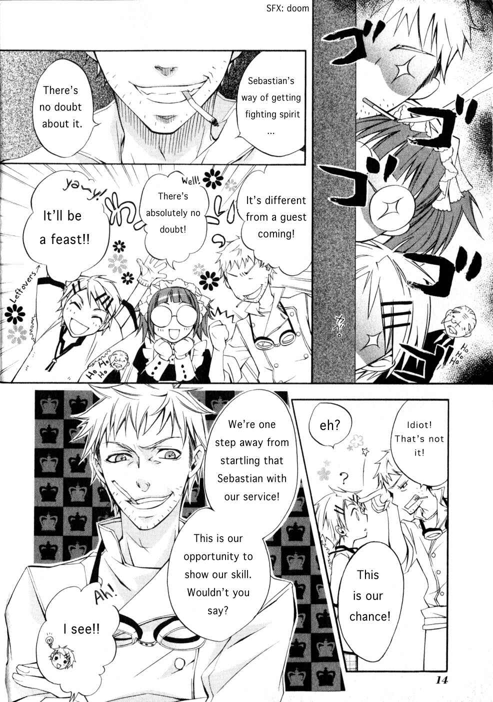 Kuroshitsuji Chapter 1 page 15