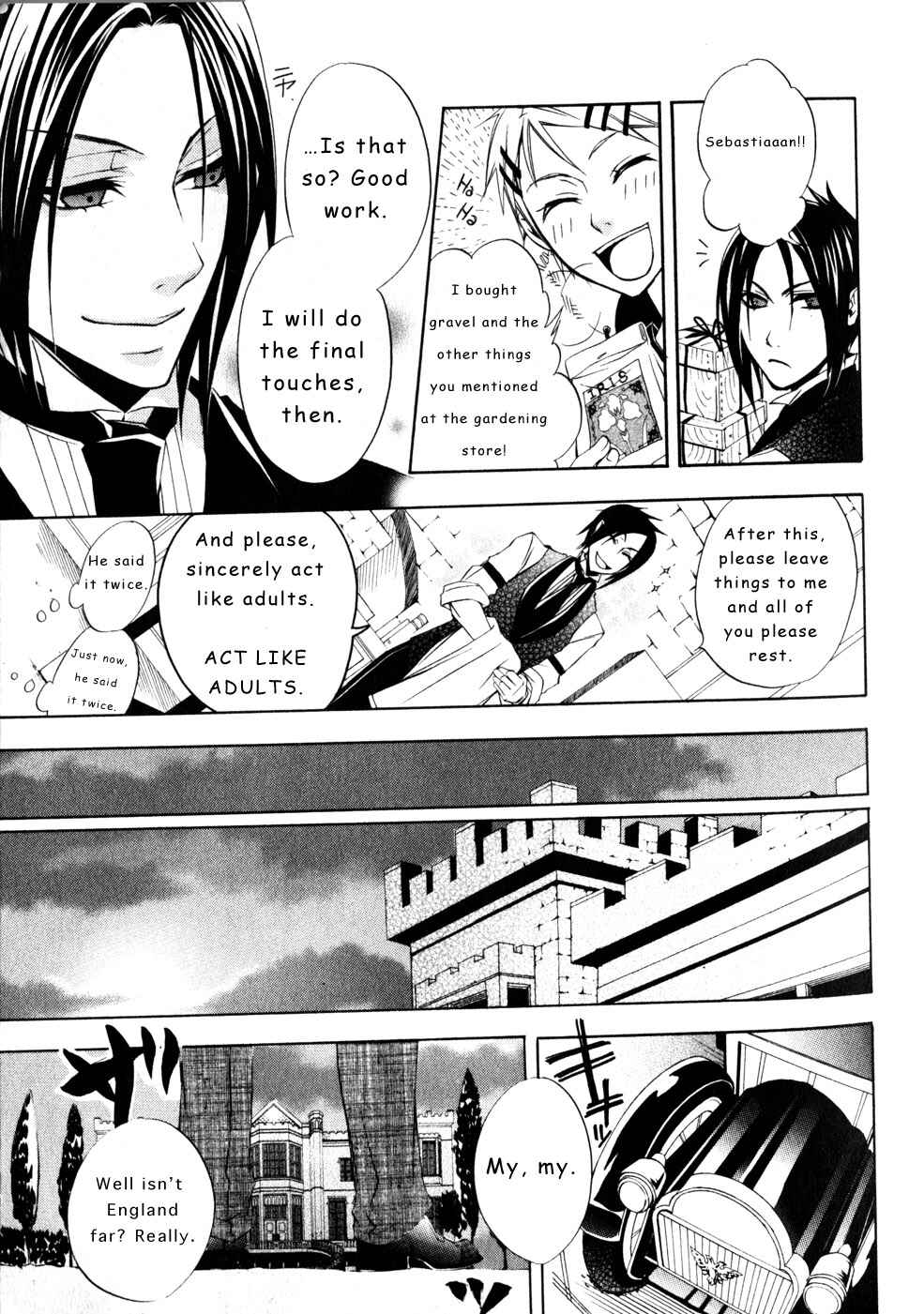 Kuroshitsuji Chapter 1 page 22