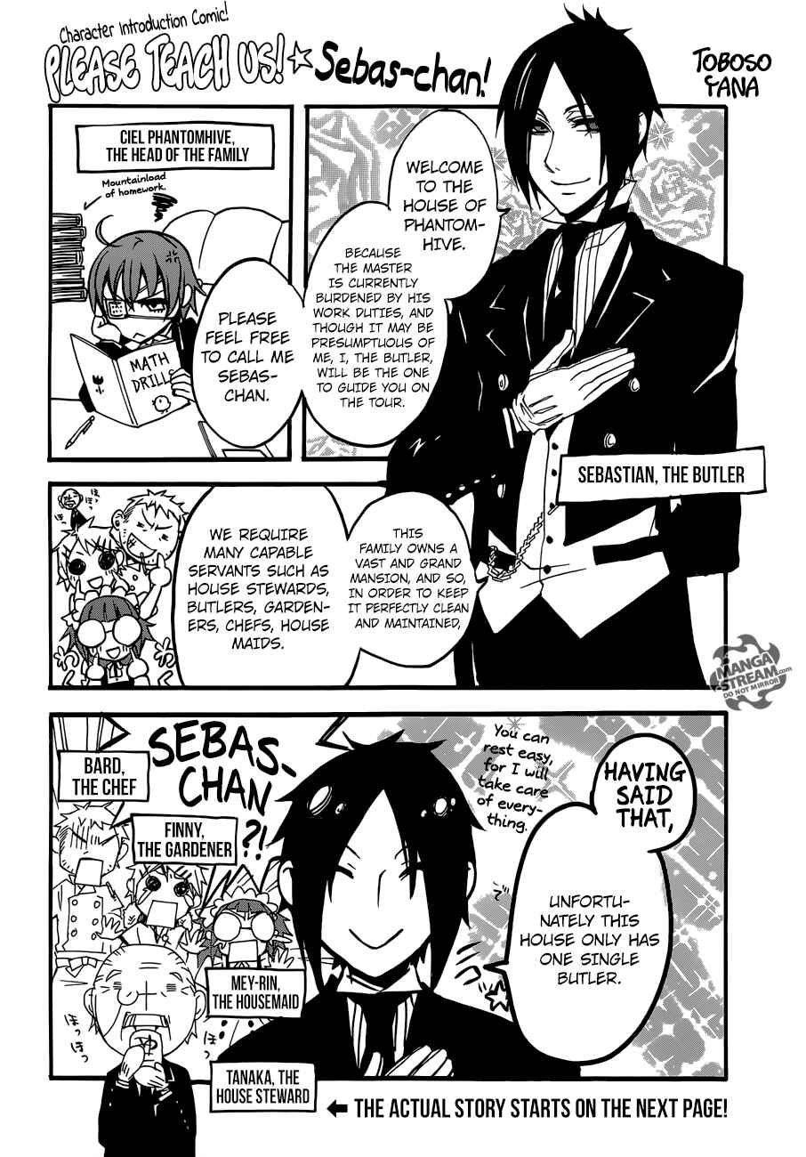 Kuroshitsuji Chapter 125 page 0