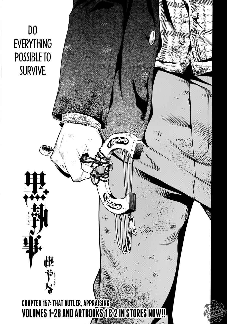 Kuroshitsuji Chapter 157 page 0