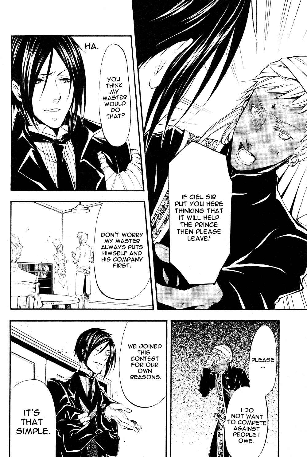 Kuroshitsuji Chapter 21 page 12