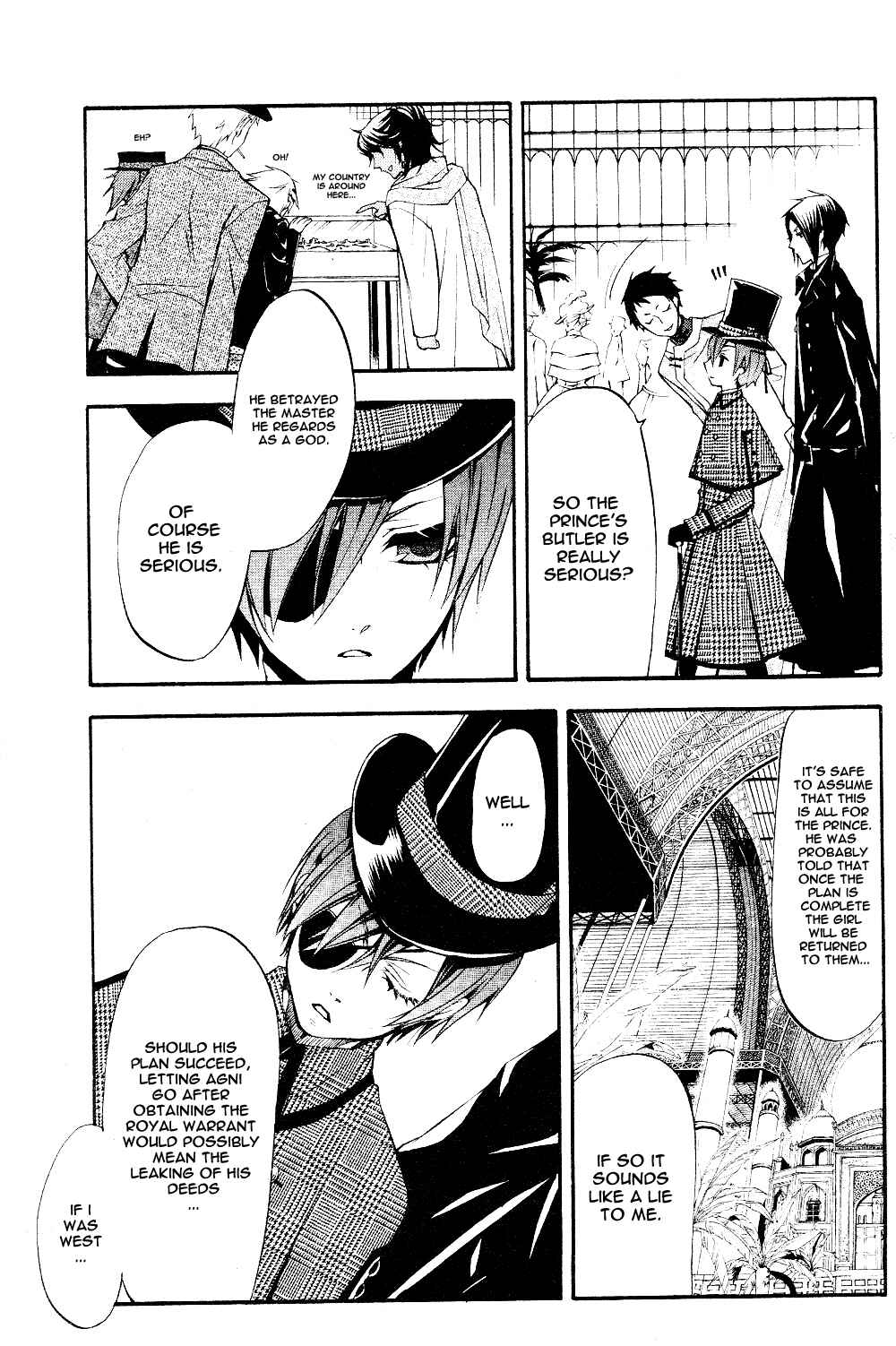 Kuroshitsuji Chapter 21 page 5
