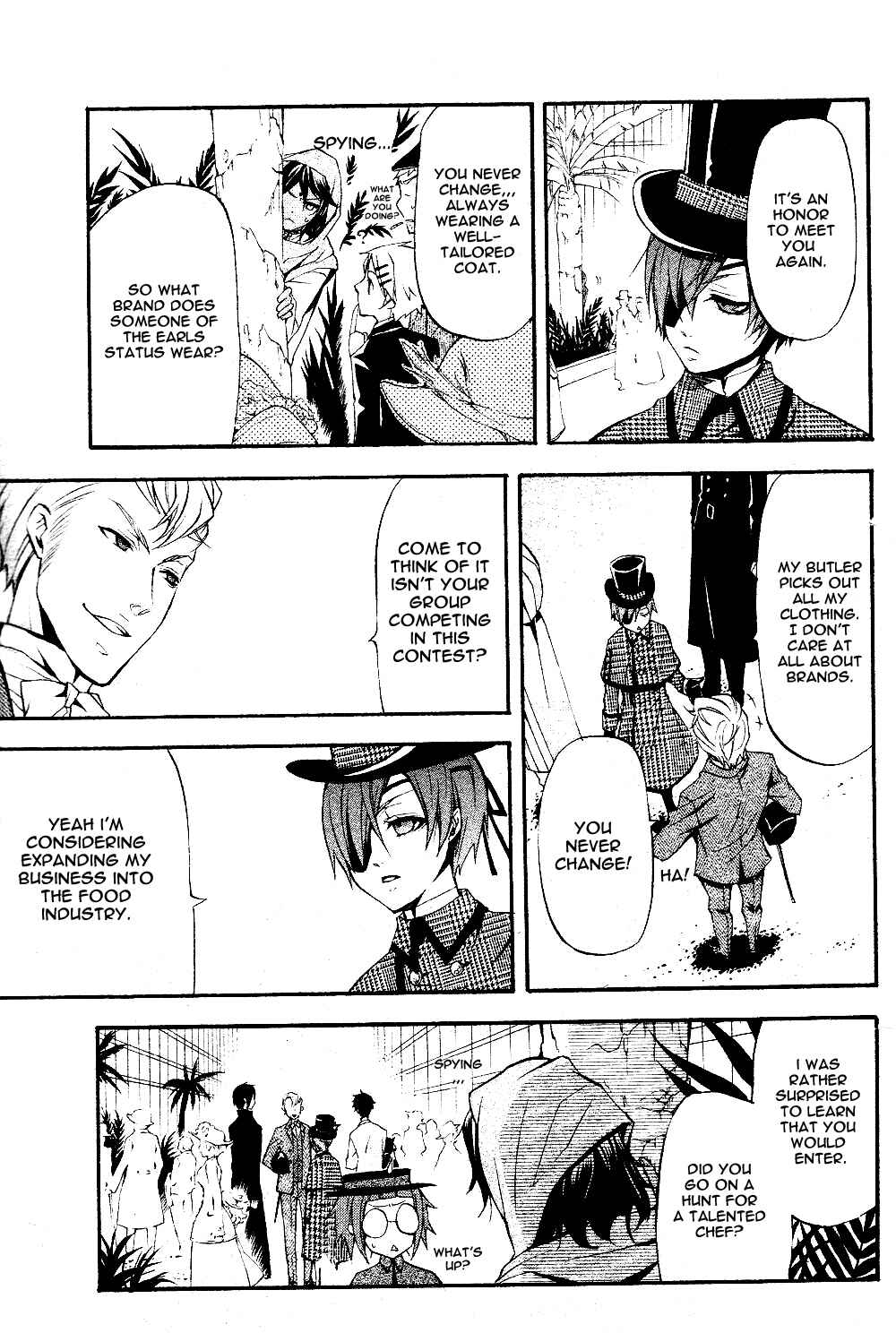 Kuroshitsuji Chapter 21 page 7
